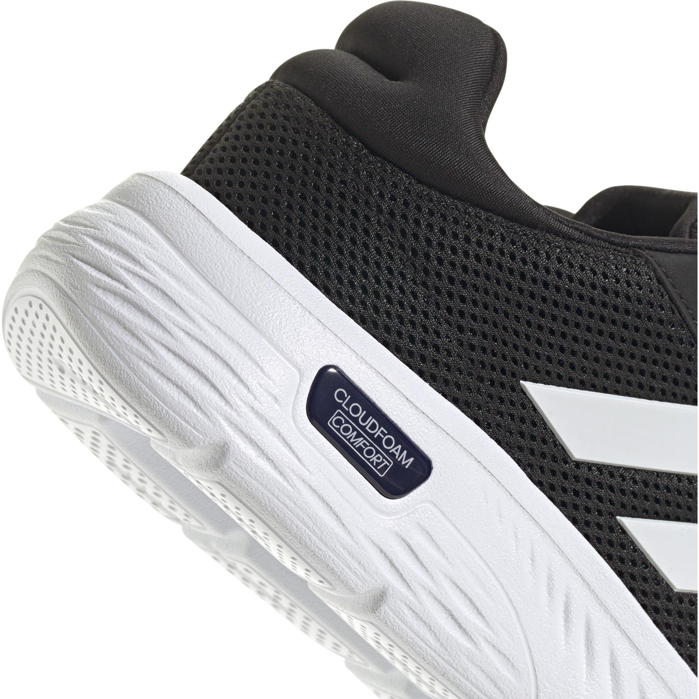 CBlack/Wht/Blk - adidas - Cloudfoam Comfy Mens Shoes - 8