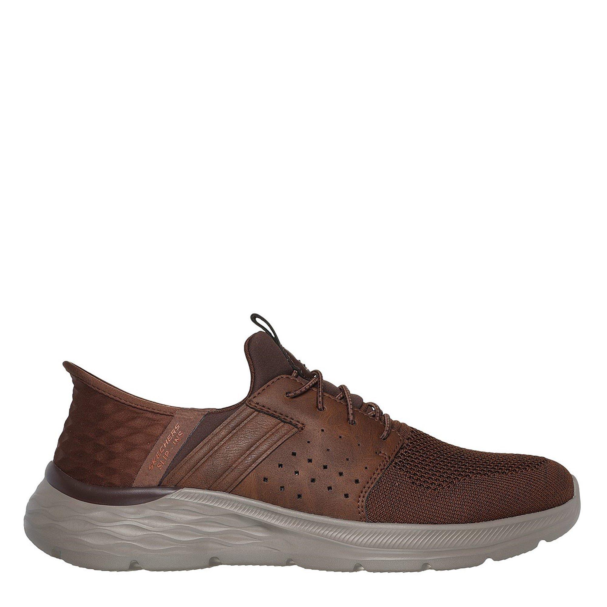 Dunkelbraun - Skechers - Slip-Ins Relaxed Fit: Garner - Newick - 3