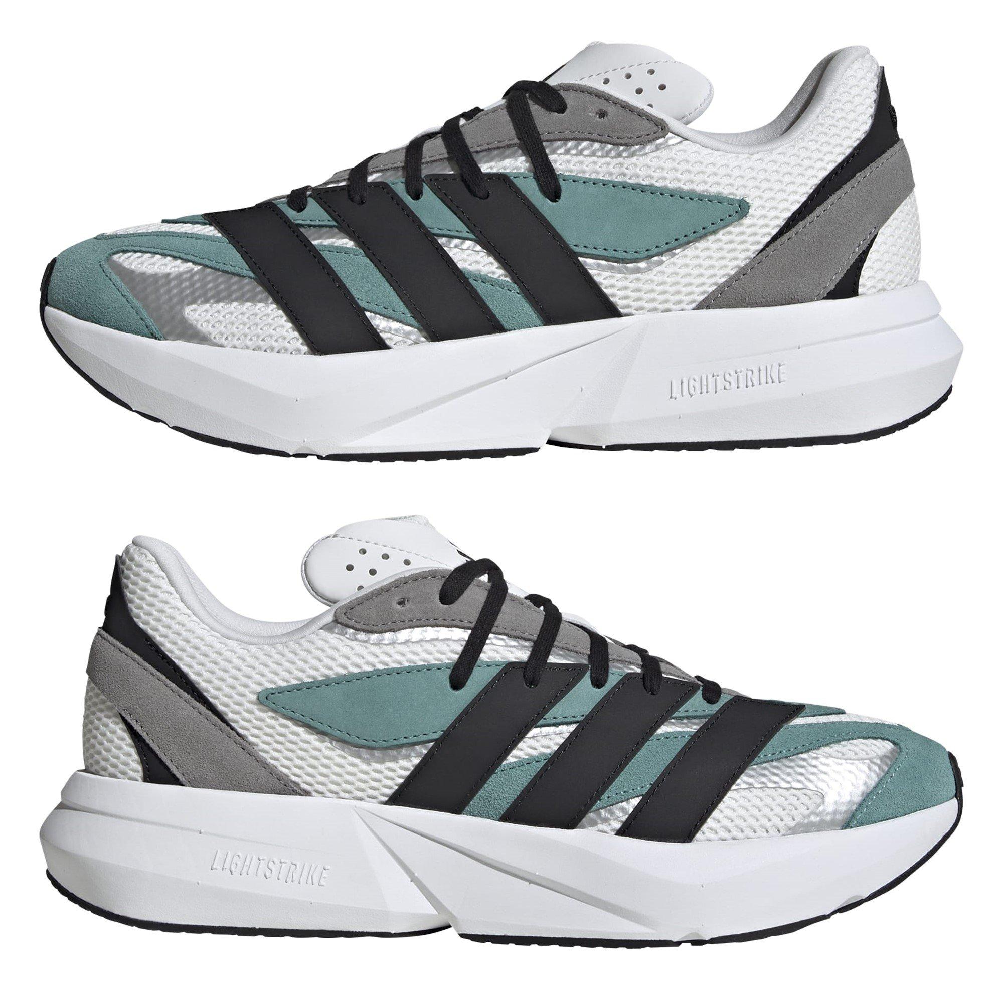 FtwWht/Blk/Grn - adidas - Lightblaze Mens Shoes - 9