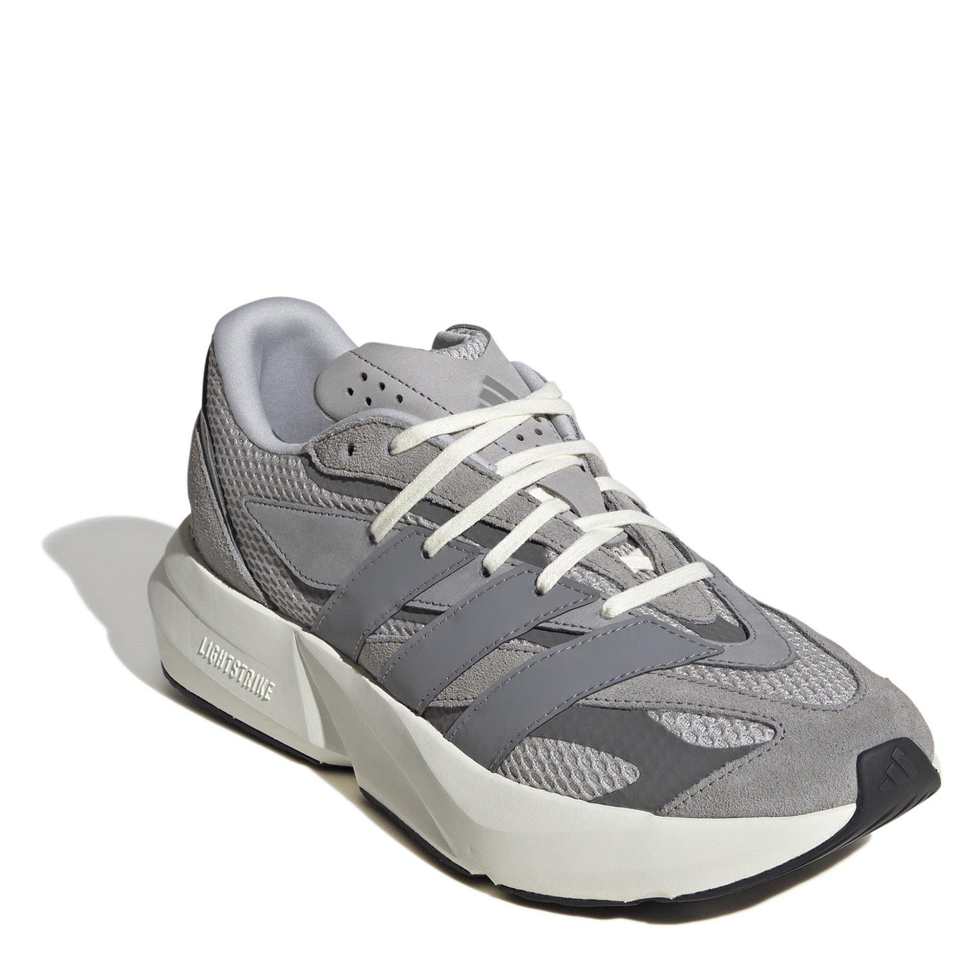 Grey/Iron Met - adidas - Lightblaze Mens Shoes - 3