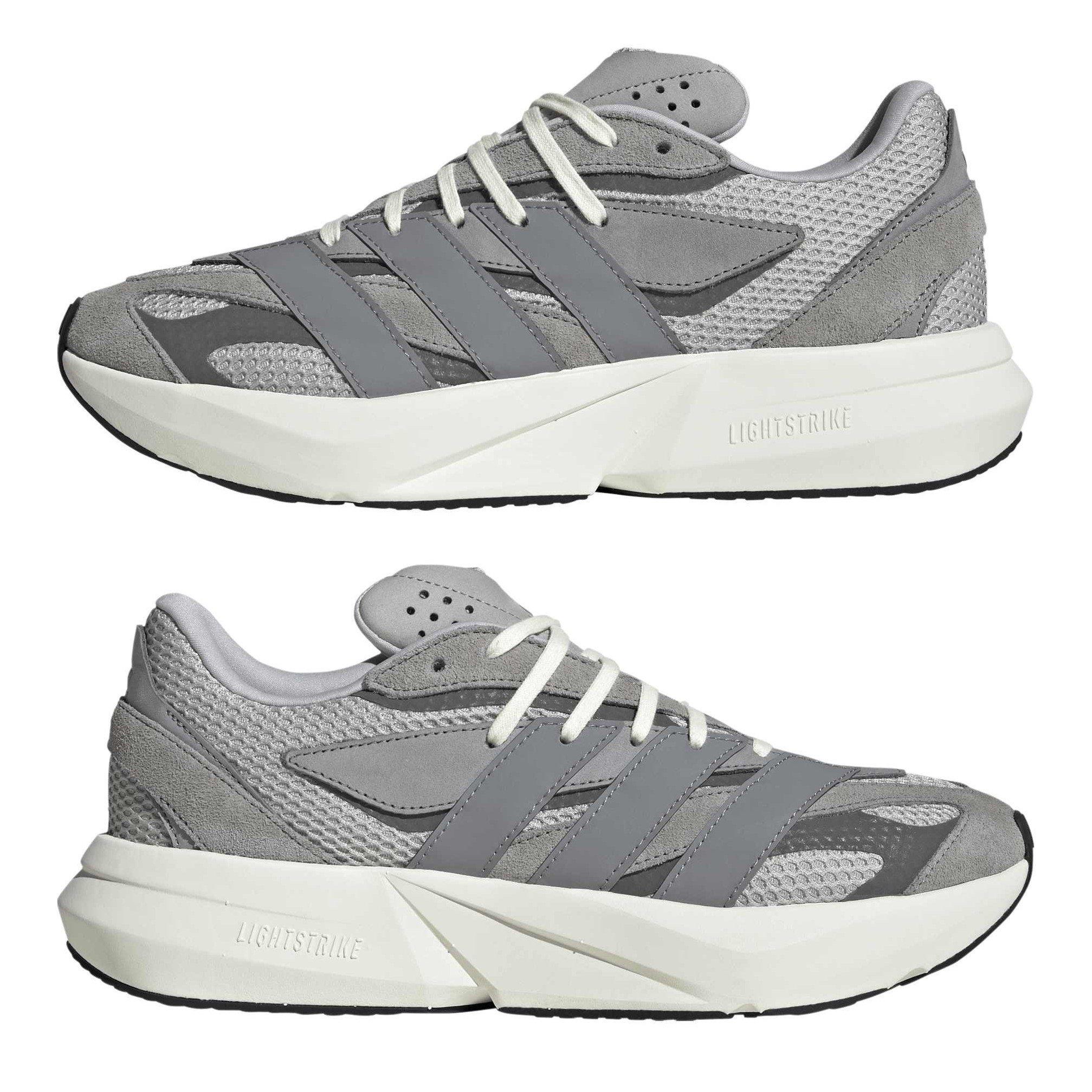 Grey/Iron Met - adidas - Lightblaze Mens Shoes - 9