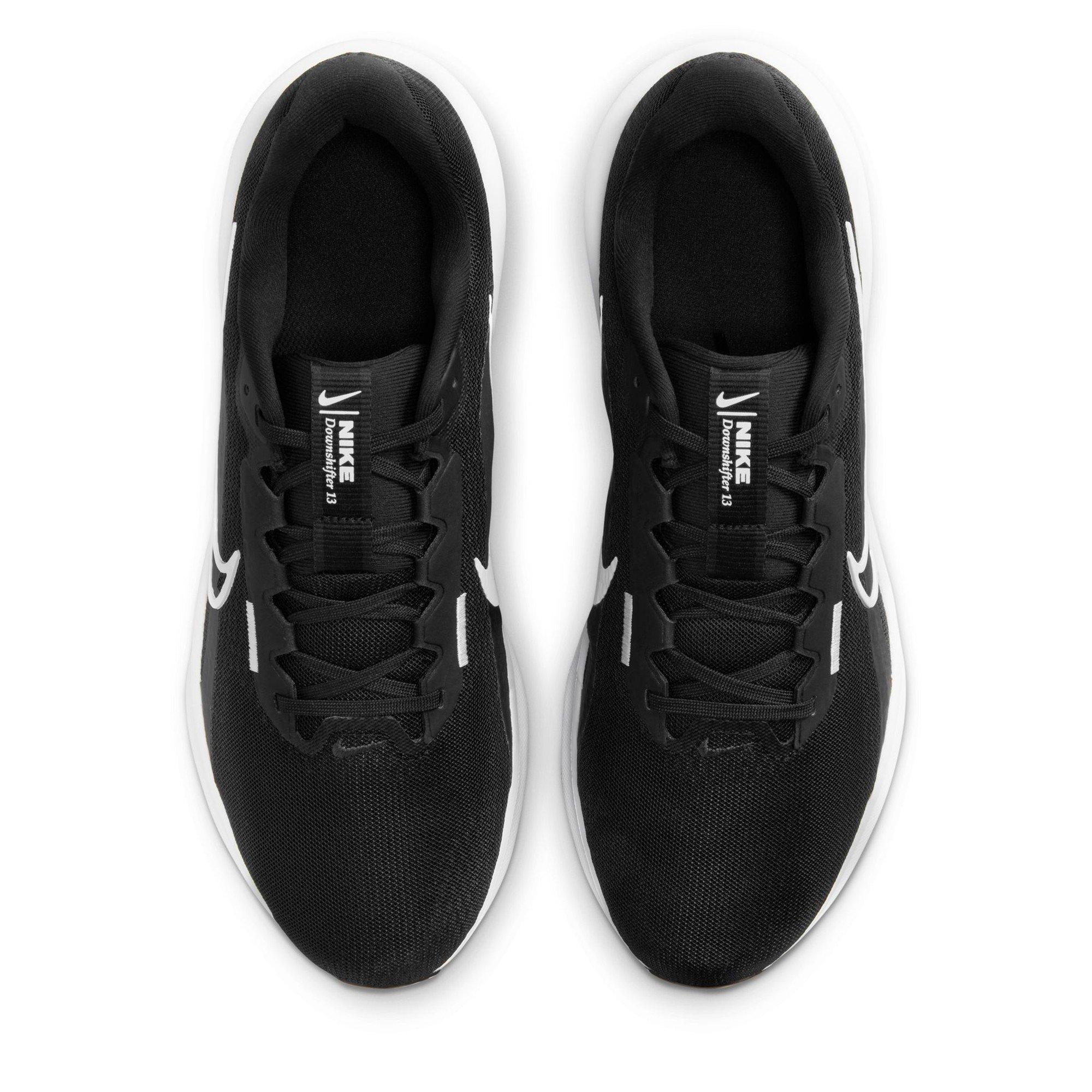 Blk/Wht/D.Grey - Nike - Downshifter 13 Mens Running Shoes - 6