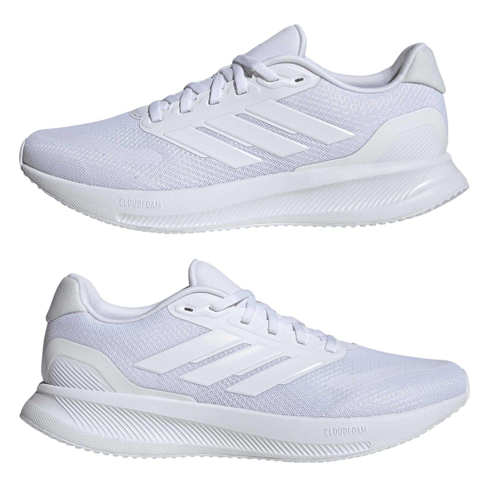 White/FtwWht - adidas - Runfalcon 5 Mens Running Shoes - 9