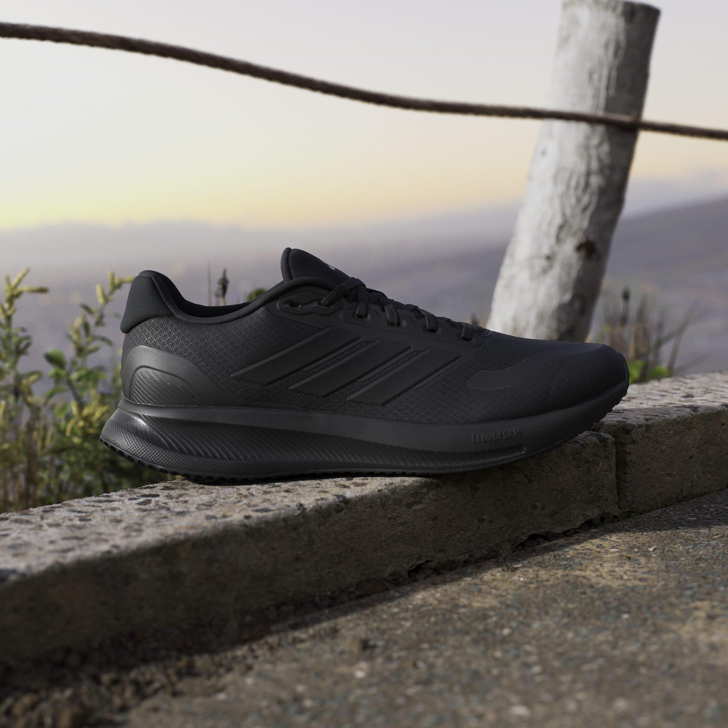 Core Black/Blk - adidas - Runfalcon 5 Mens Running Shoes - 10