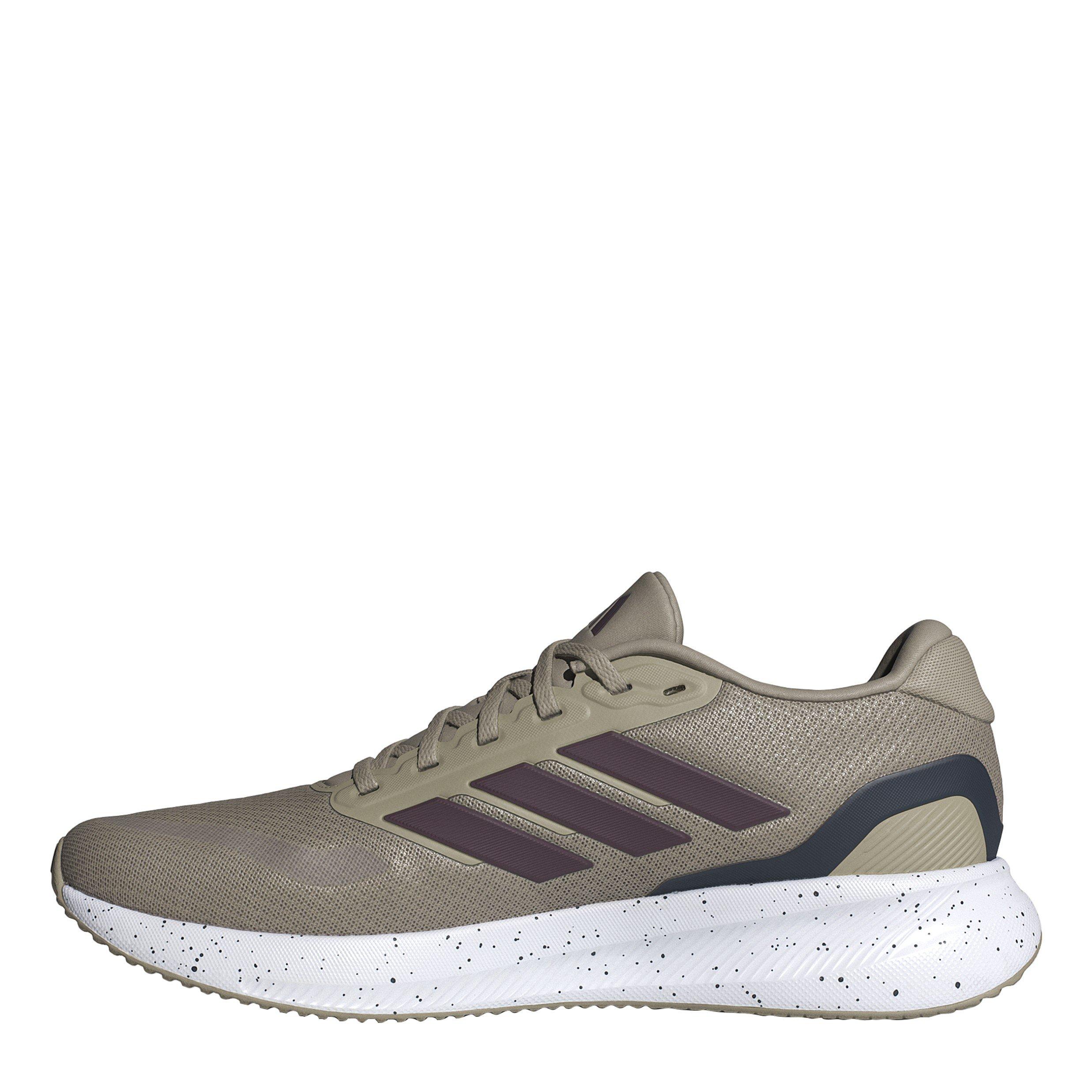 Cargo/Maroon - adidas - Runfalcon 5 Mens Running Shoes - 2