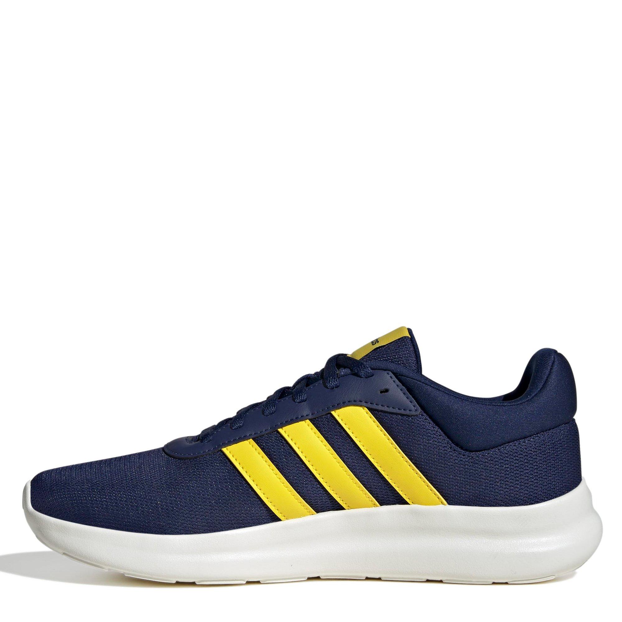 Dk Blue/Yel/Wht - adidas - Lite Racer 4.0 Mens Shoes - 2