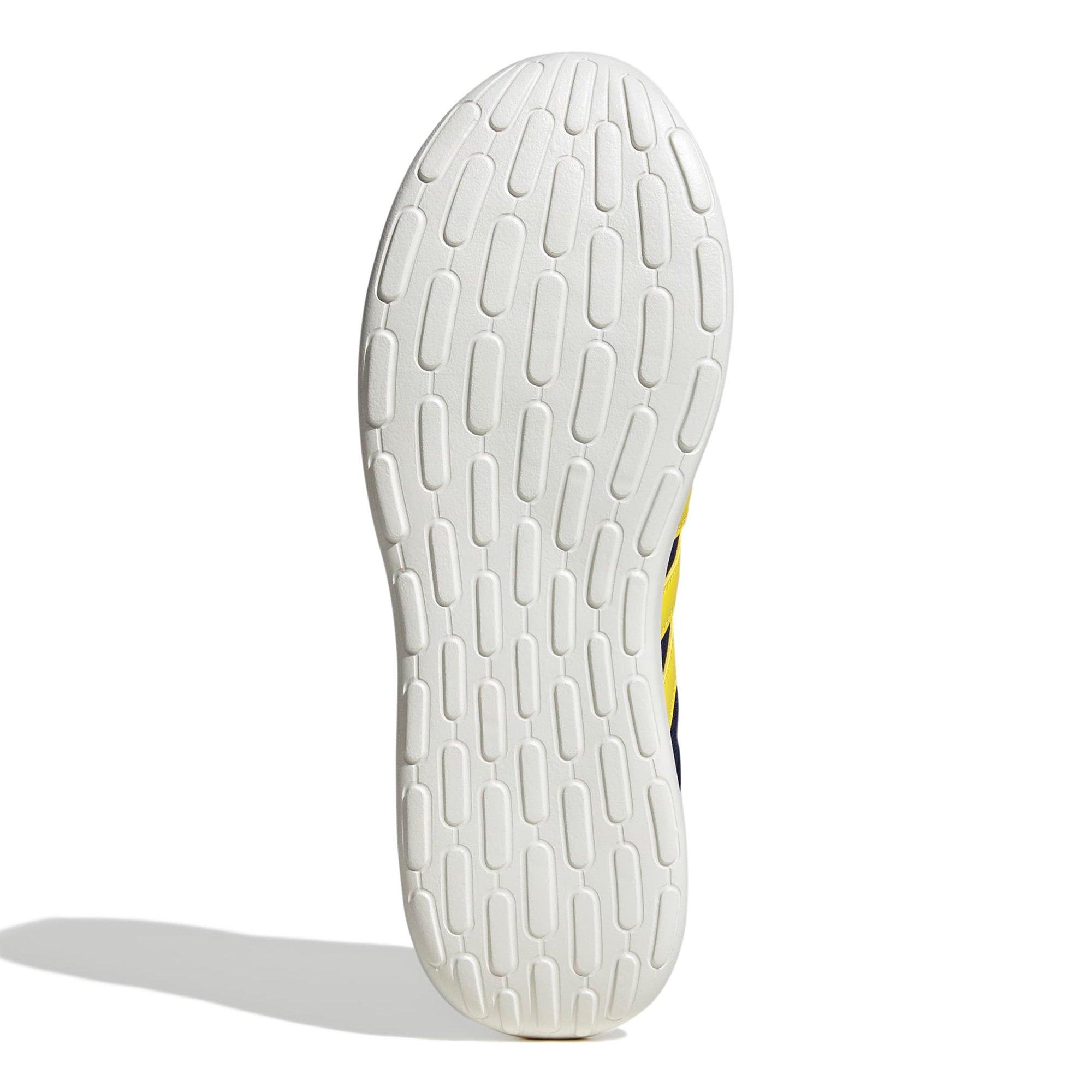 Dk Blue/Yel/Wht - adidas - Lite Racer 4.0 Mens Shoes - 4