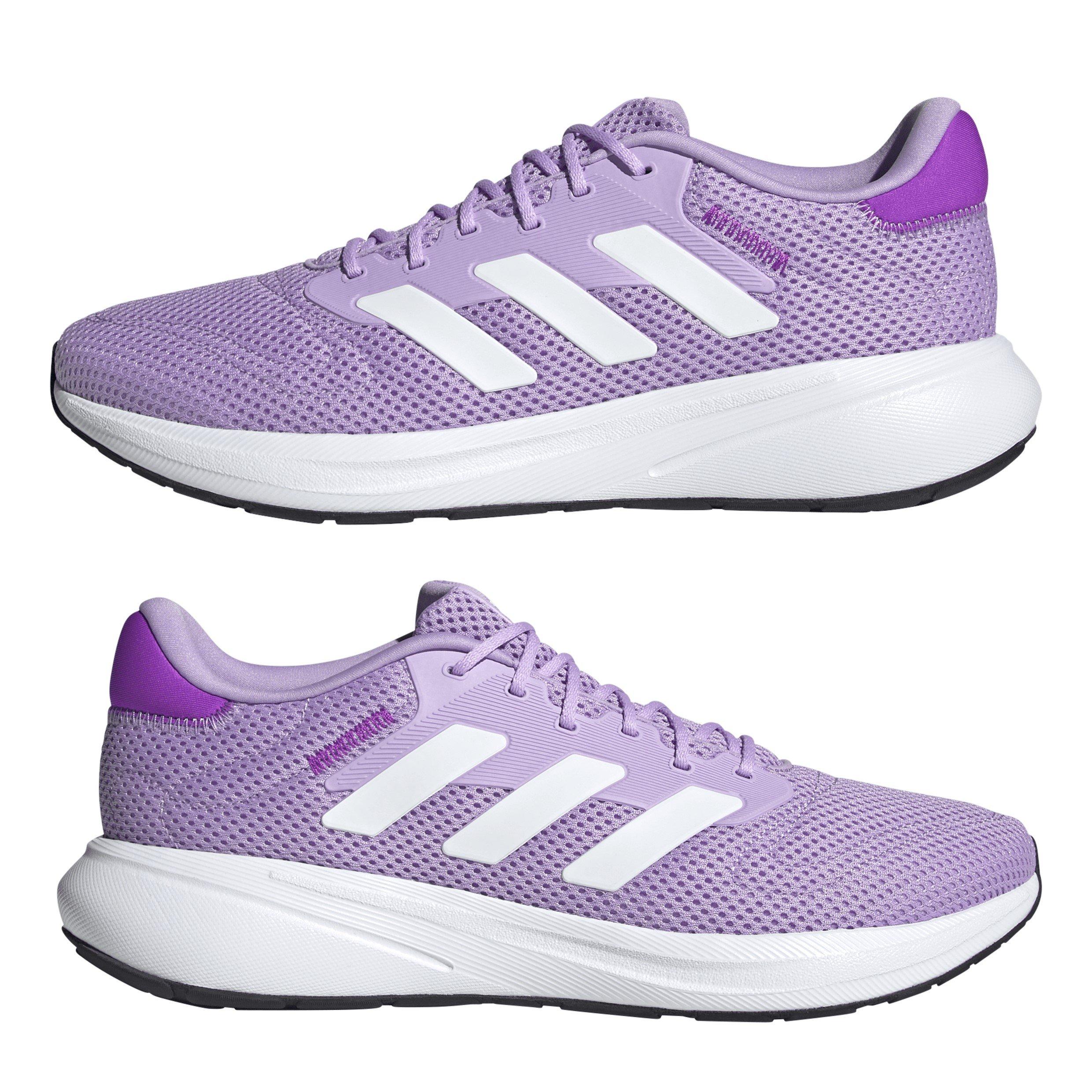 Plum/Wht/Purple - adidas - Response Run U Womens Shoes - 9