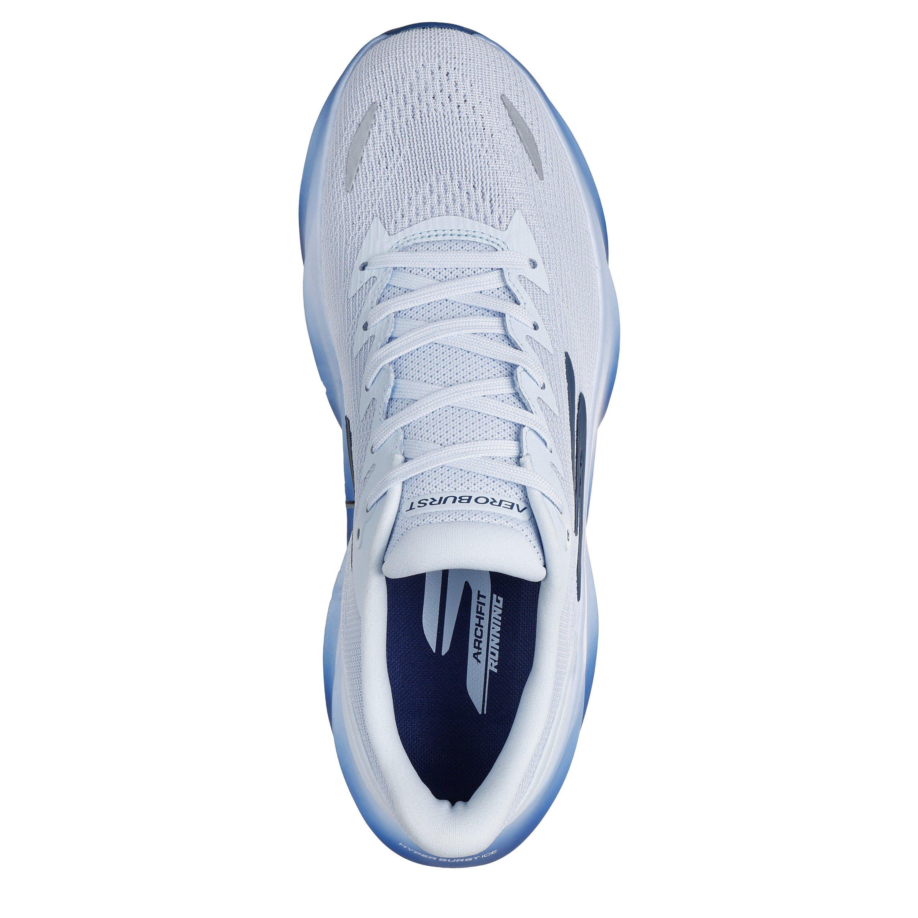 Light Blue - Skechers - AERO Burst Running Shoes Mens - 5