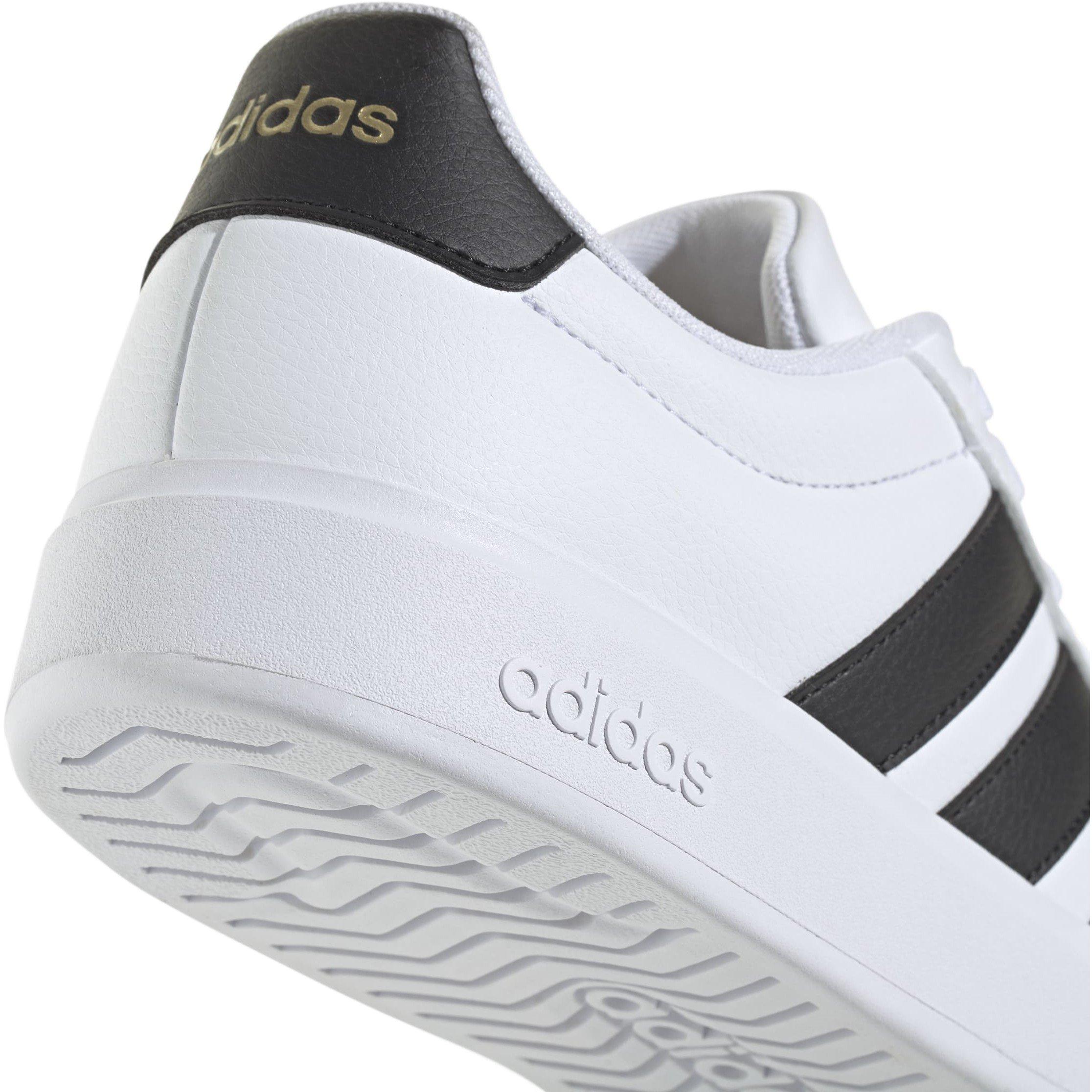 White/Blk/Gold - adidas - adidas Streettalk Mens Shoes - 7