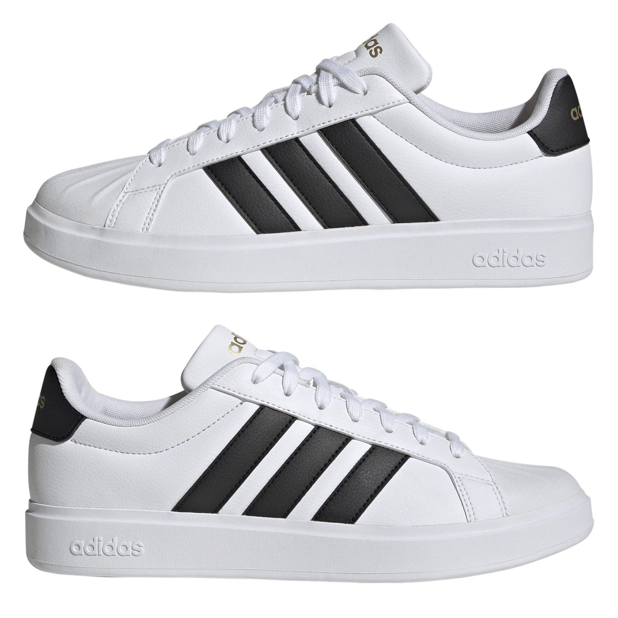White/Blk/Gold - adidas - adidas Streettalk Mens Shoes - 9