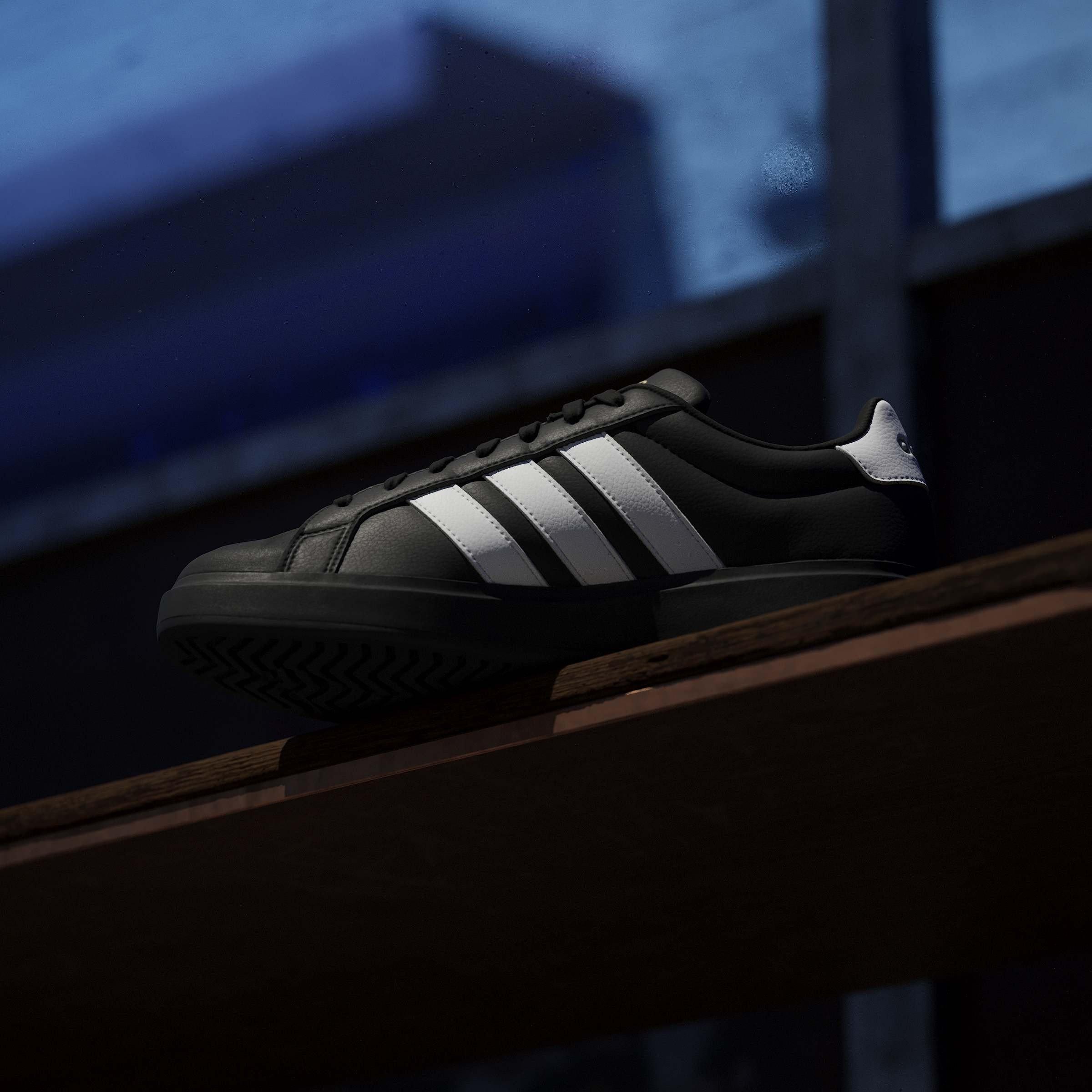 Blk/White/Gold - adidas - Streettalk Mens Shoes - 14