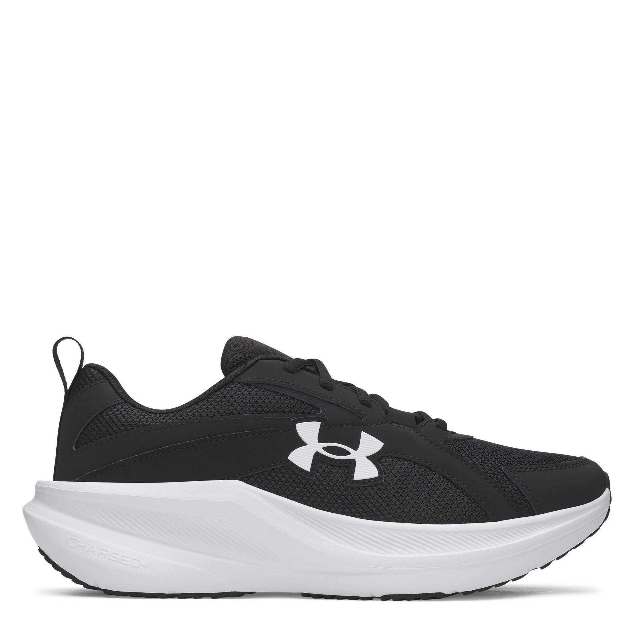 Under Armour Men's Assert 11 Trainers - Black/White - 11 (46)