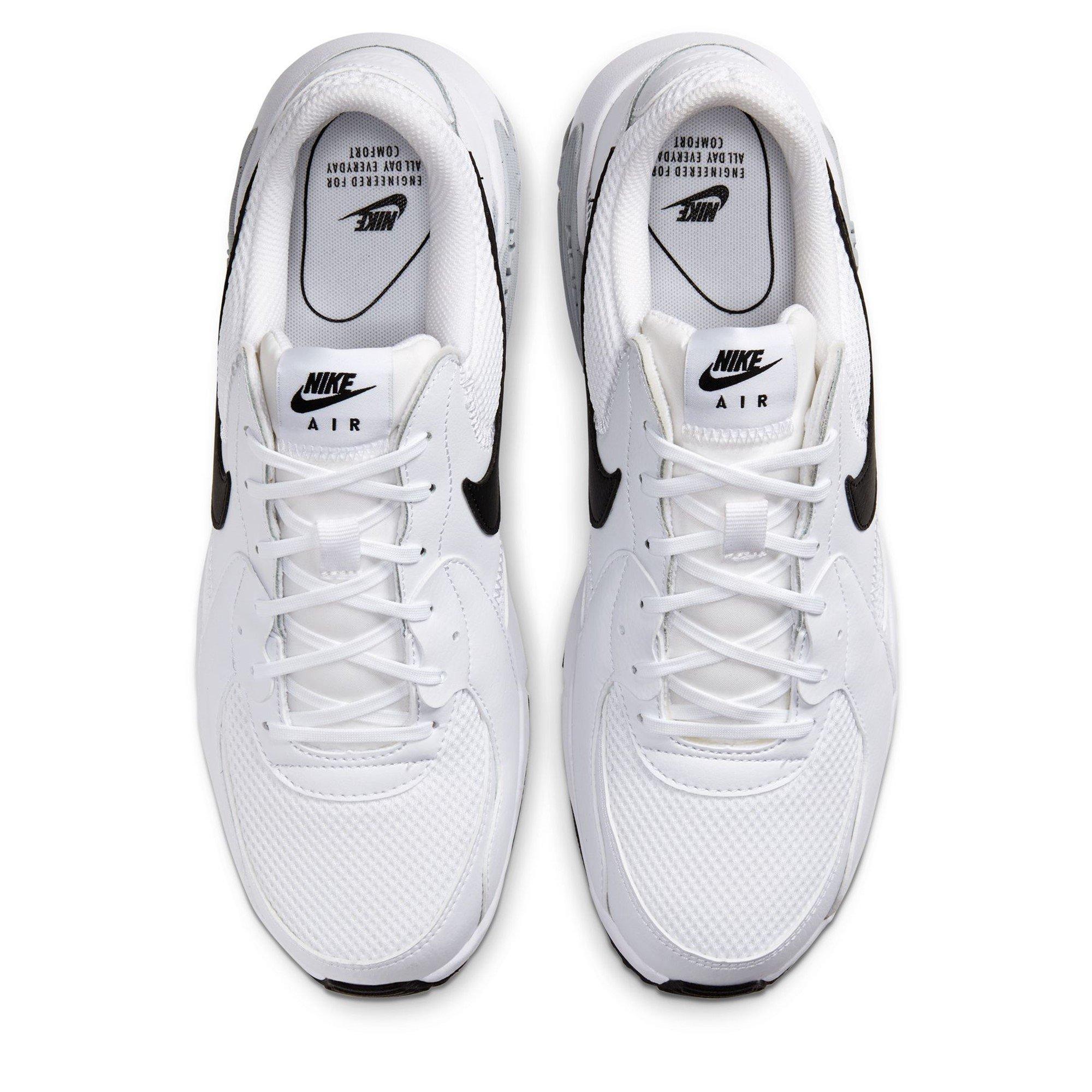 Blanc/Noir - Nike - Mens Air Max Excee Trainers - 5