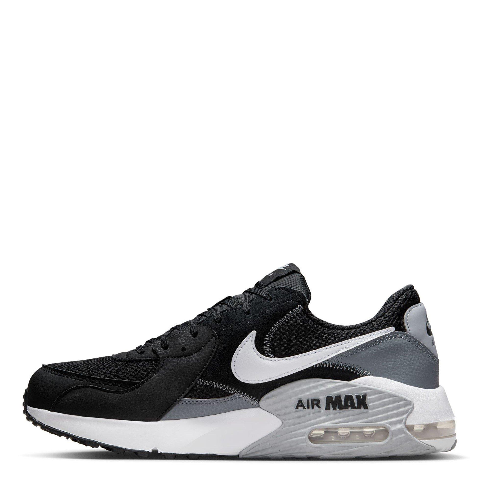Black/White - Nike - Mens Air Max Excee Trainers - 3