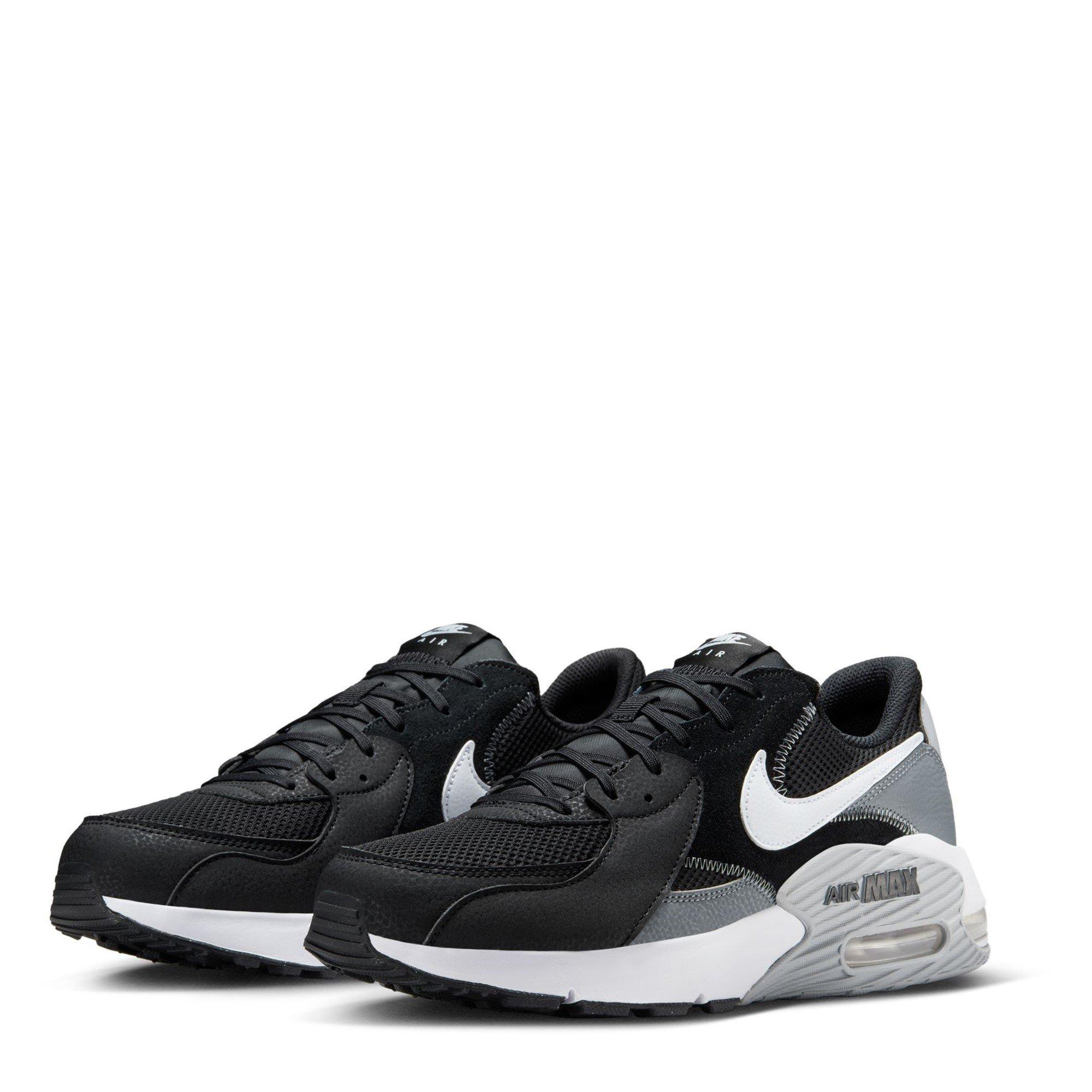Black/White - Nike - Mens Air Max Excee Trainers - 4