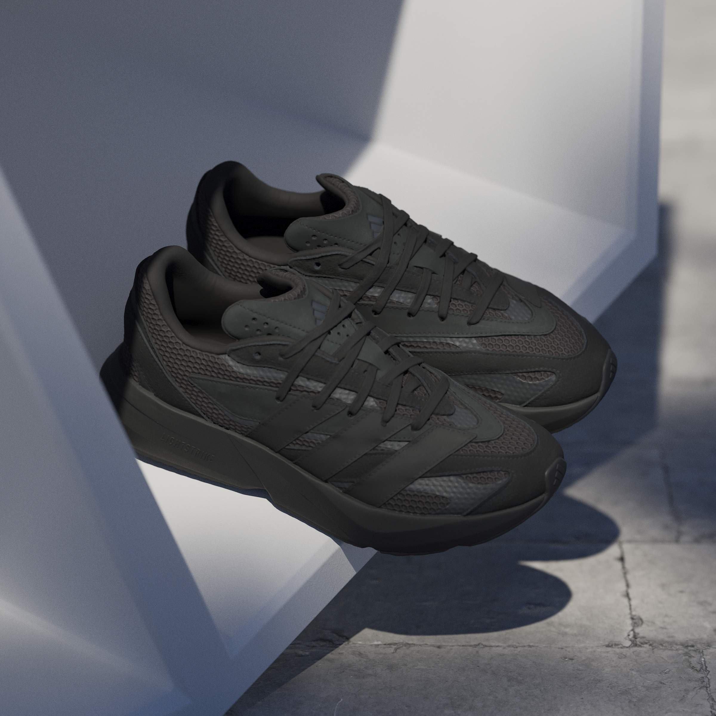 Black/Carbon - adidas - Lightblaze Trainers - 13