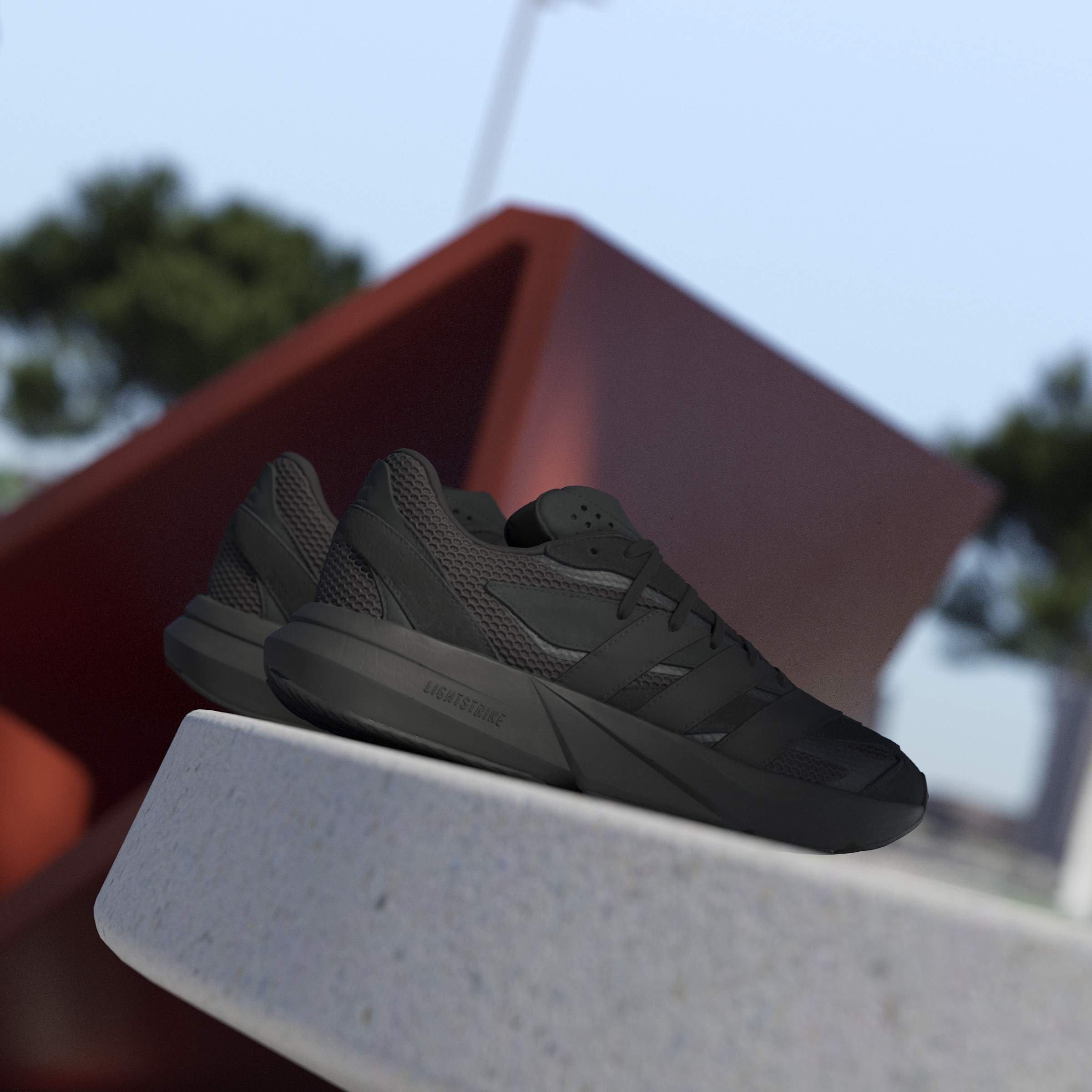 Black/Carbon - adidas - Lightblaze Trainers - 14
