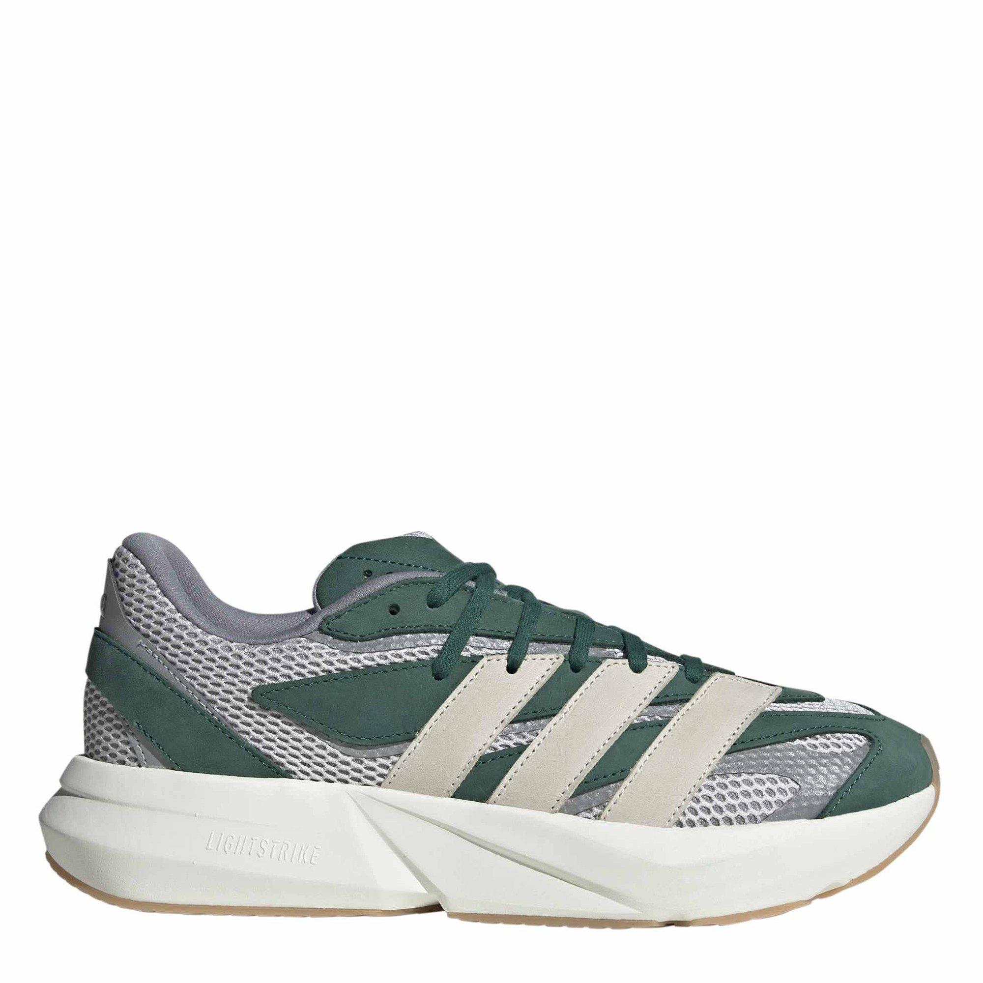 Adidas Men's Lightblaze Trainers - Green/Sil/Wht - 8 (42)
