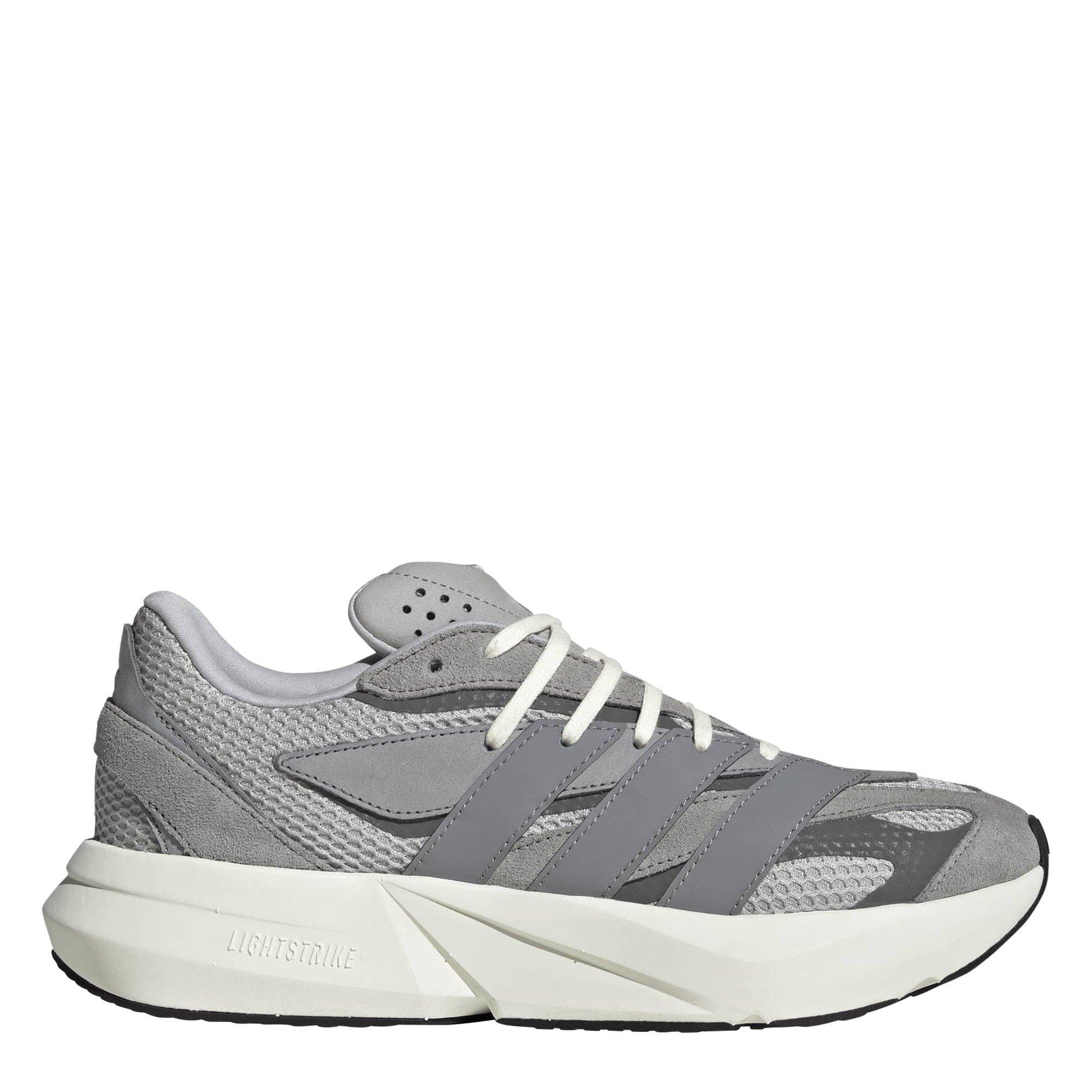 Adidas Men's Lightblaze Trainers - Grey/Metallic - 8 (42)