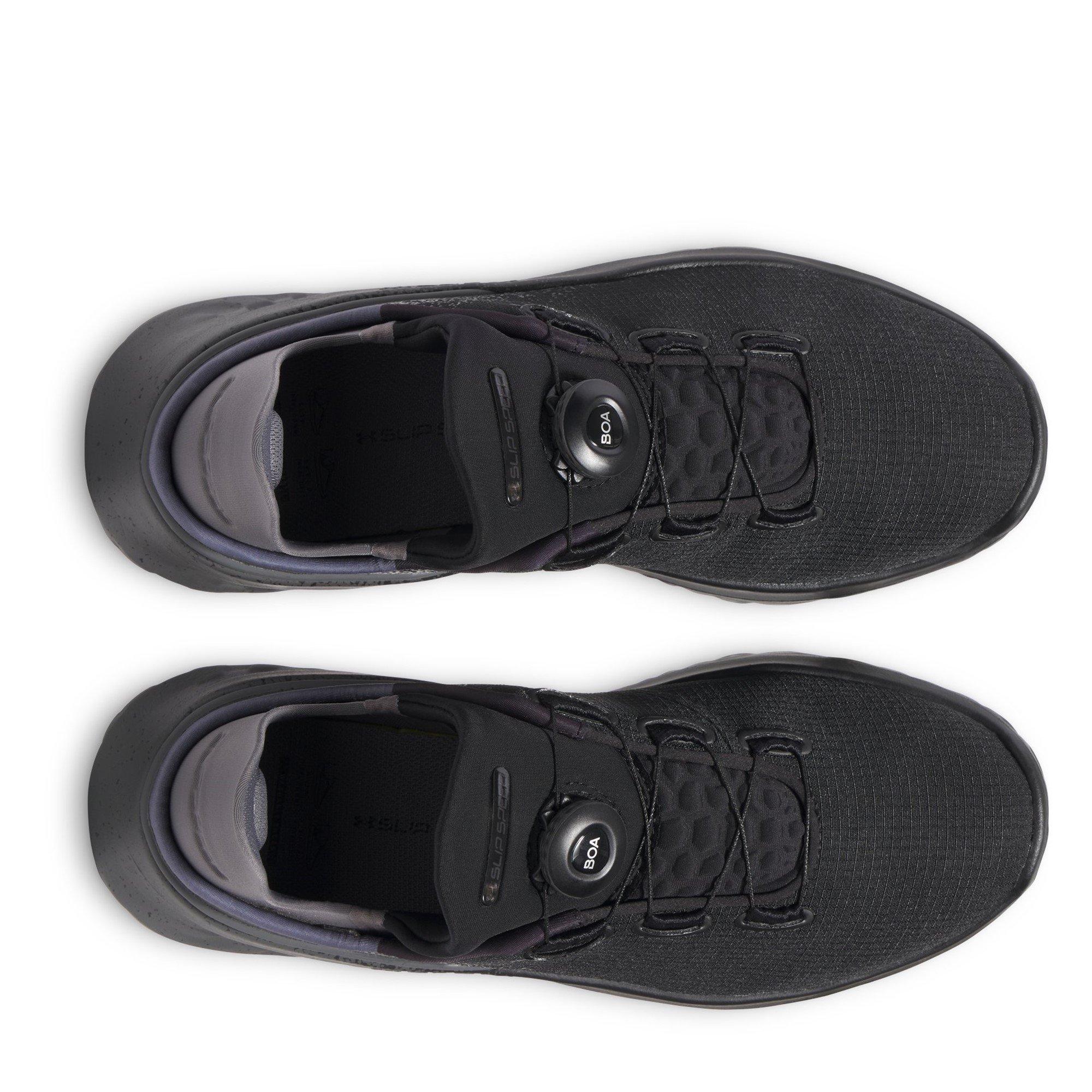 Black - Under Armour - Unisex Adults Slipspeed Mega 99 Runners - 4