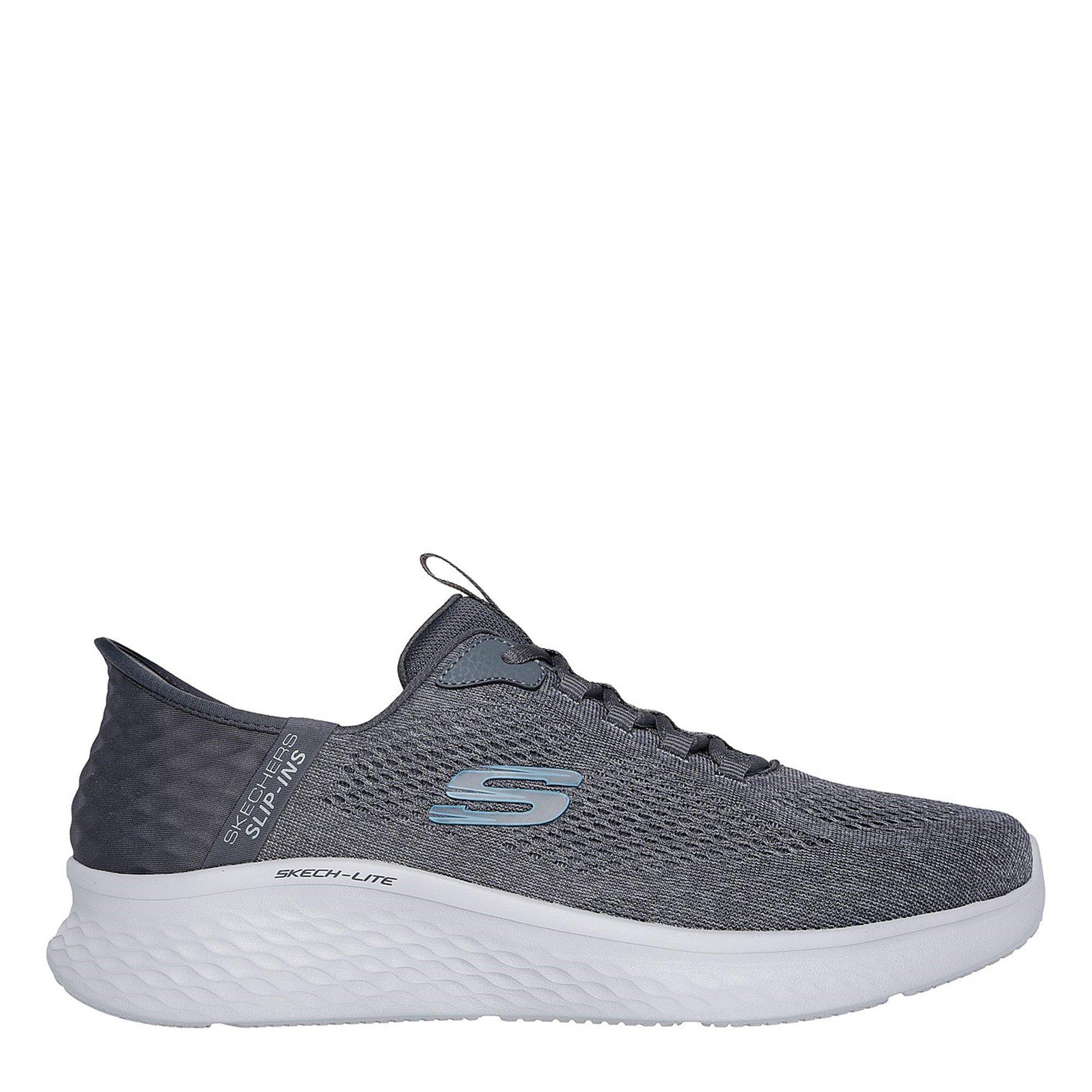CHARCOAL/BLUE - Skechers - Lite Pro Primebase Shoes Mens - 3