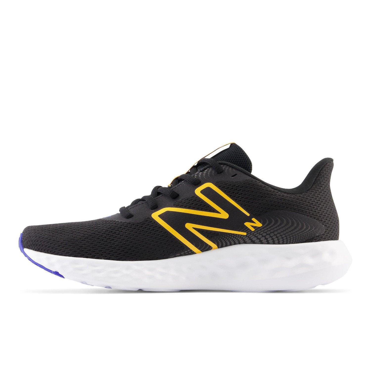 Black/Yellow - New Balance - 411 V3 Mens Shoes - 2