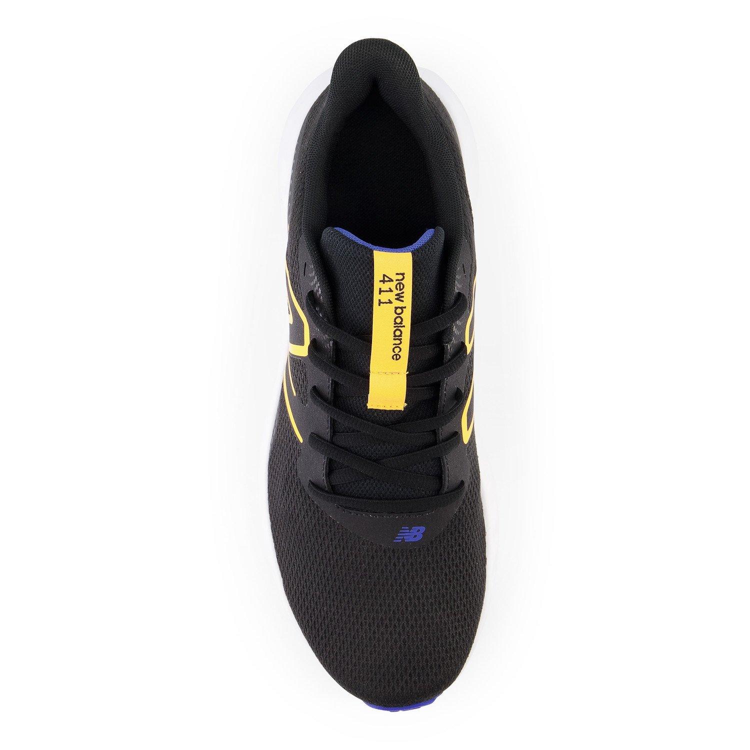 Black/Yellow - New Balance - 411 V3 Mens Shoes - 3