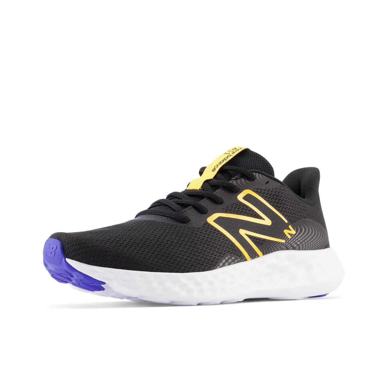 Black/Yellow - New Balance - 411 V3 Mens Shoes - 7