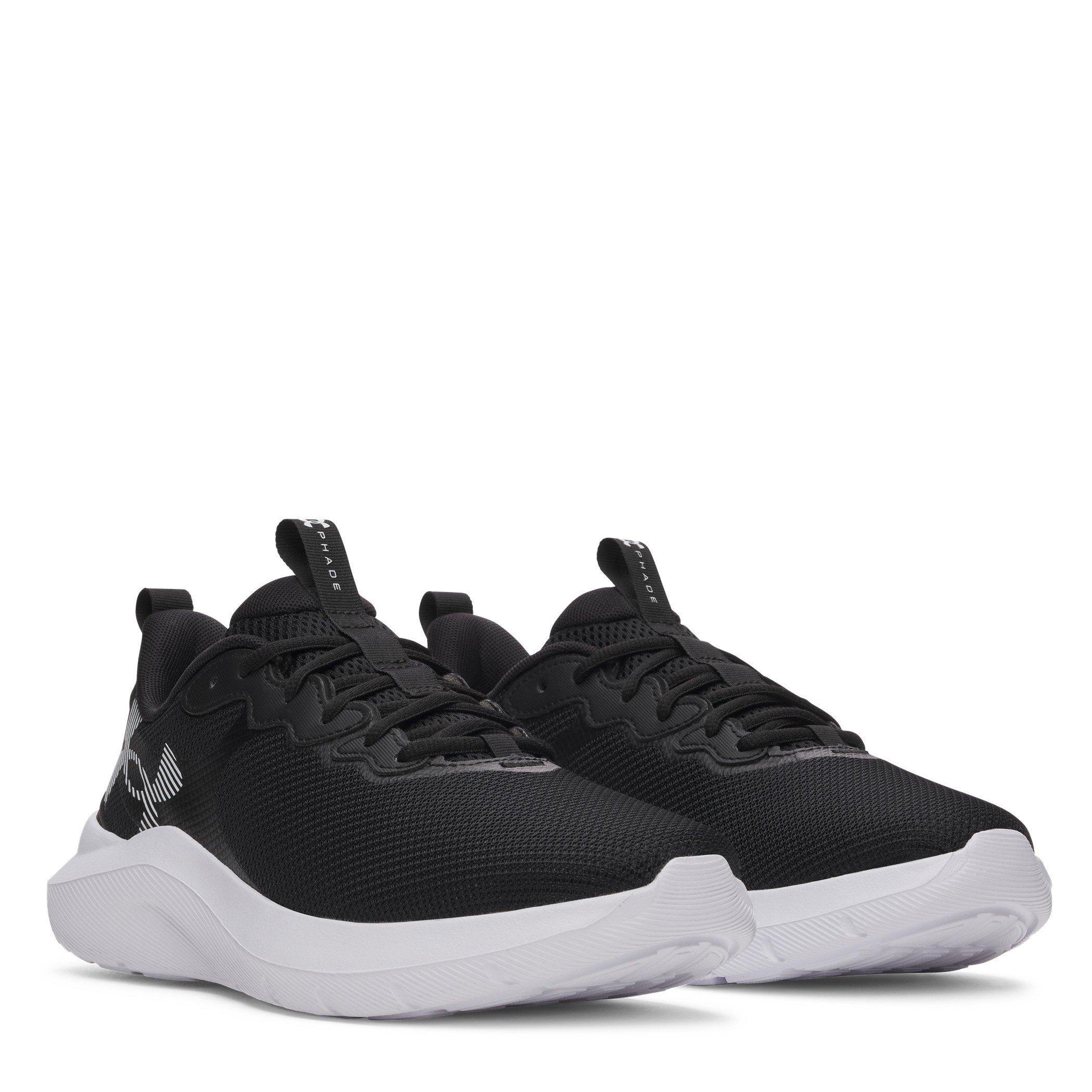 Black/Blk/White - Under Armour - Phade RN 4 Mens Running Shoes - 5