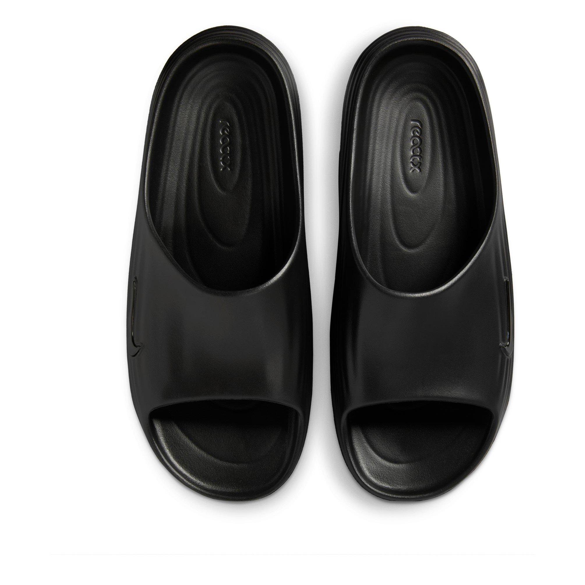 Black/Black - Nike - ReactX Rejuven 8 Mens Slide Sandals - 3