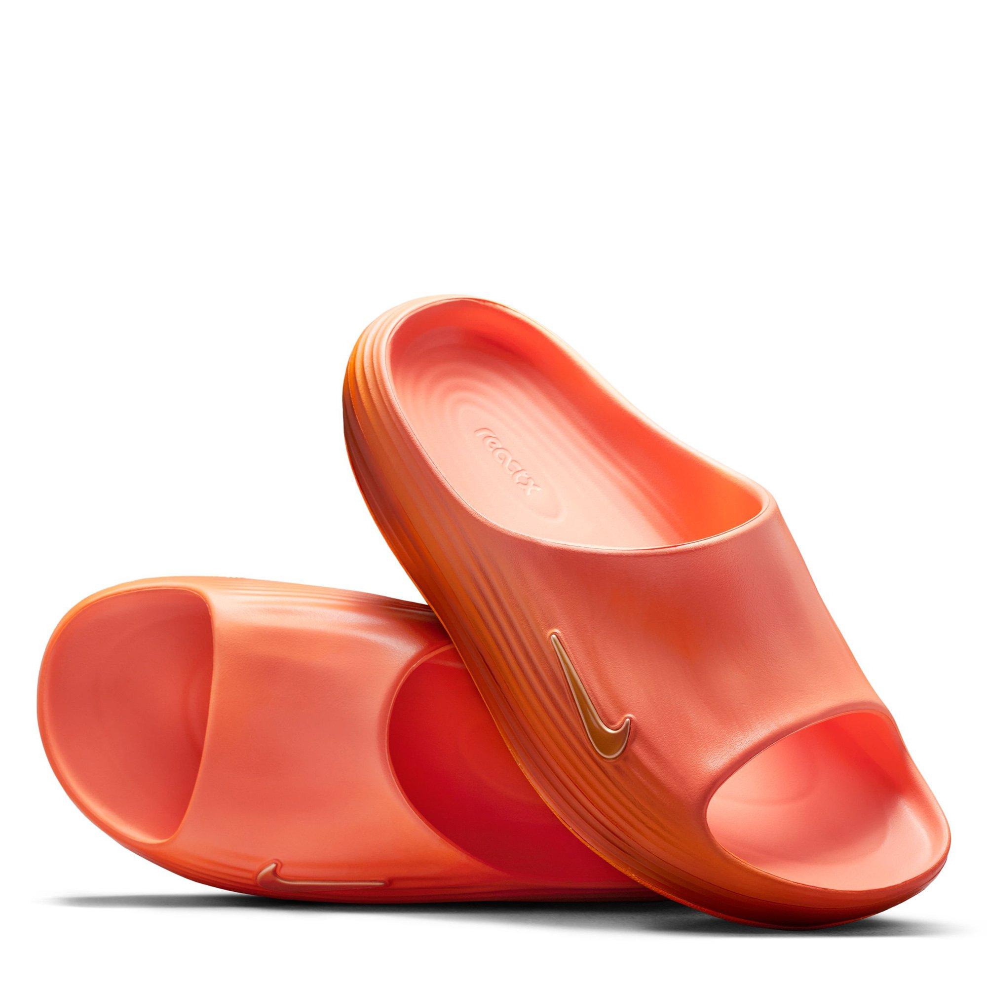 Orange - Nike - ReactX Rejuven 8 Mens Slide Sandals - 4