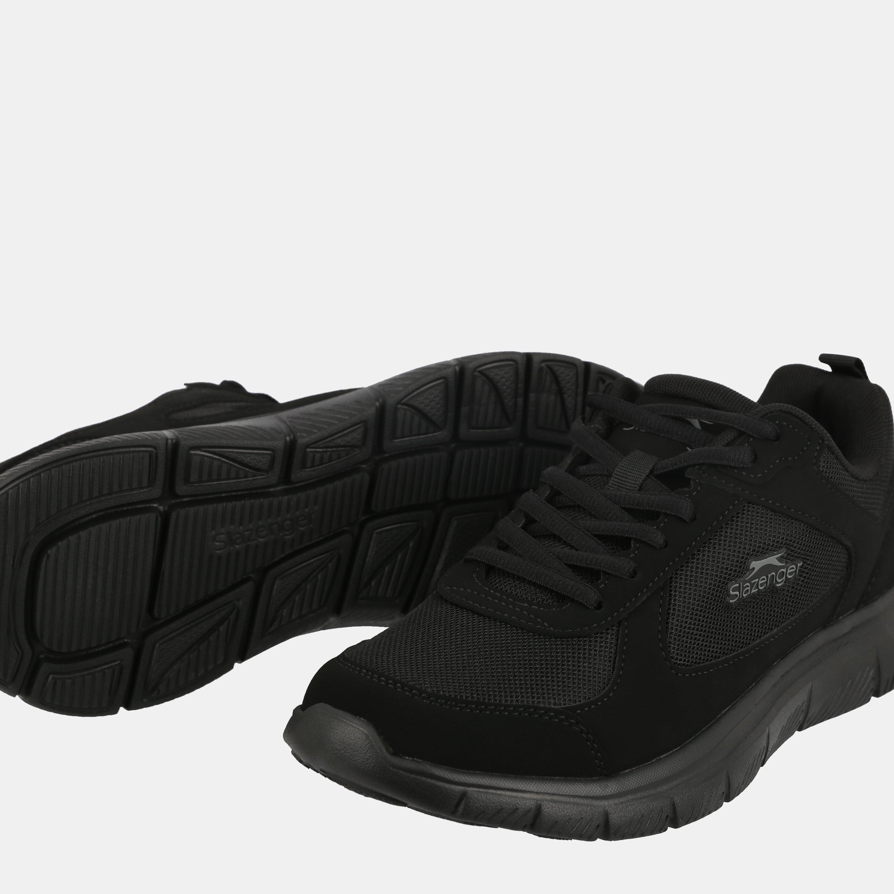 Black/Black - Slazenger - Force Mesh Trainer Mens - 3