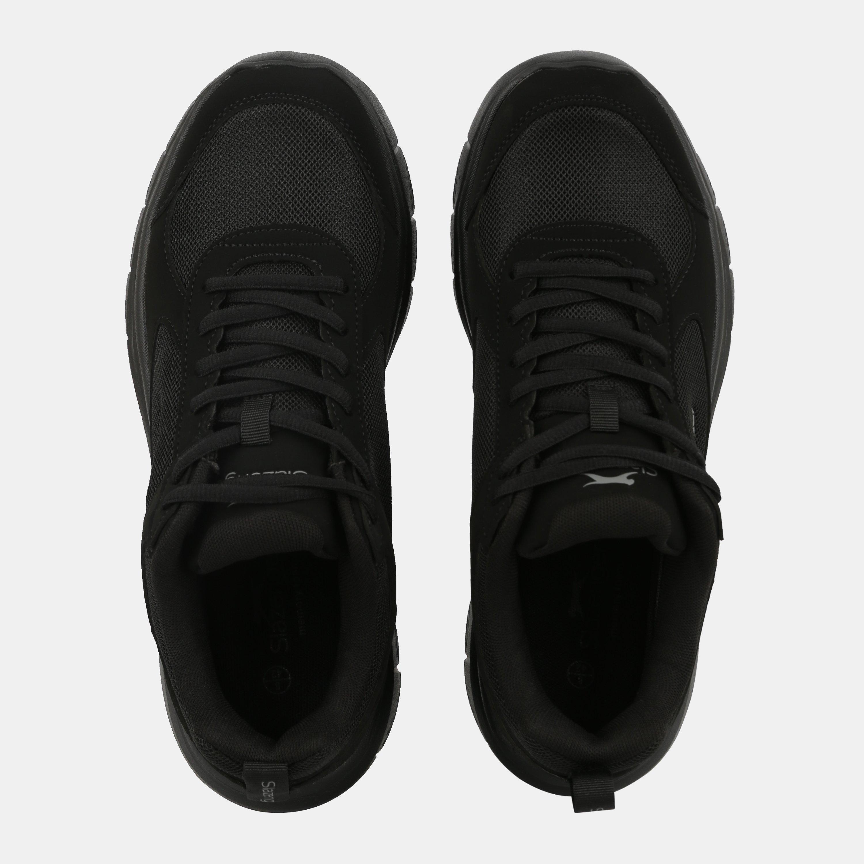 Black/Black - Slazenger - Force Mesh Trainer Mens - 4