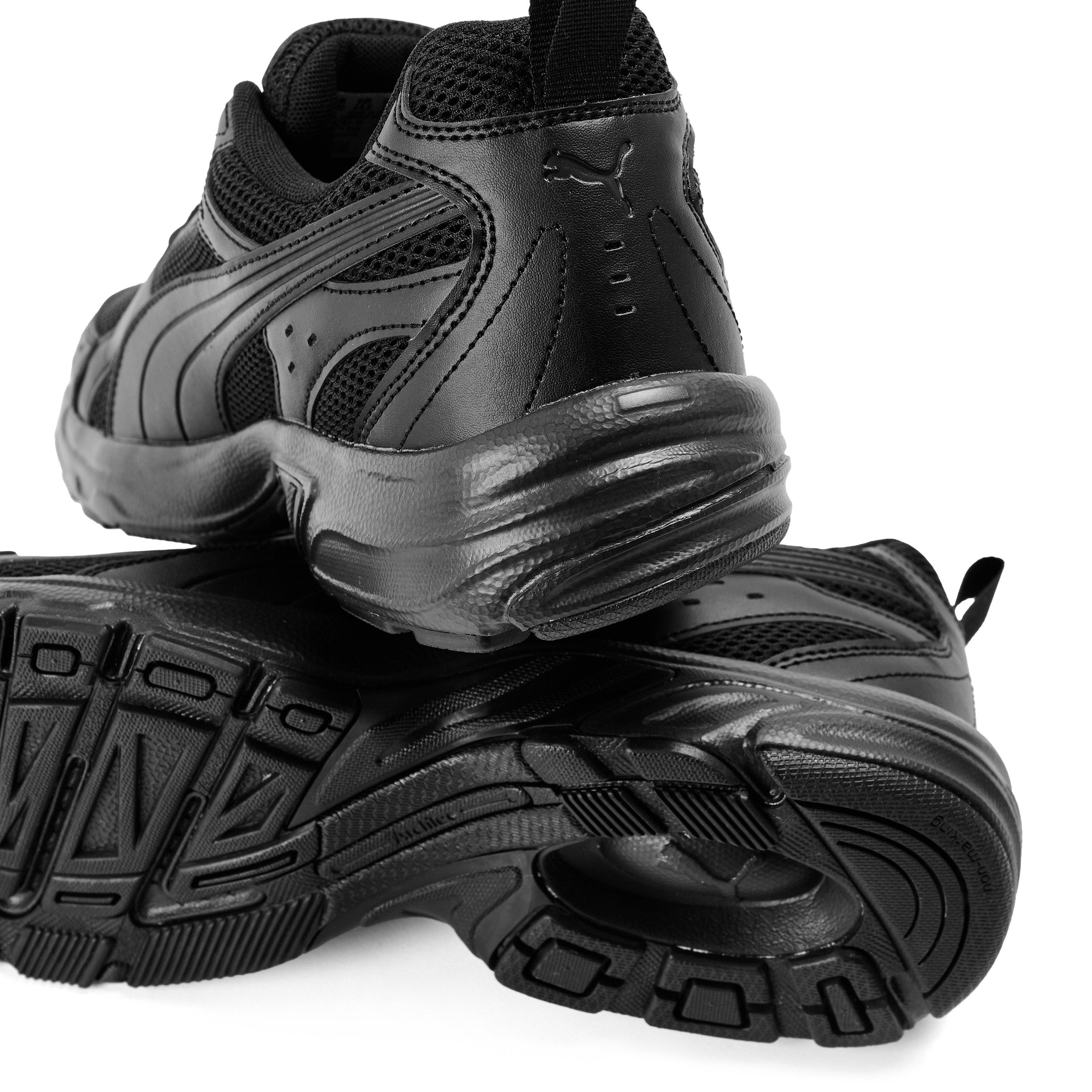 Triple Black - Puma - Puma Mens Milenio Tech Low Top Trainers - 3