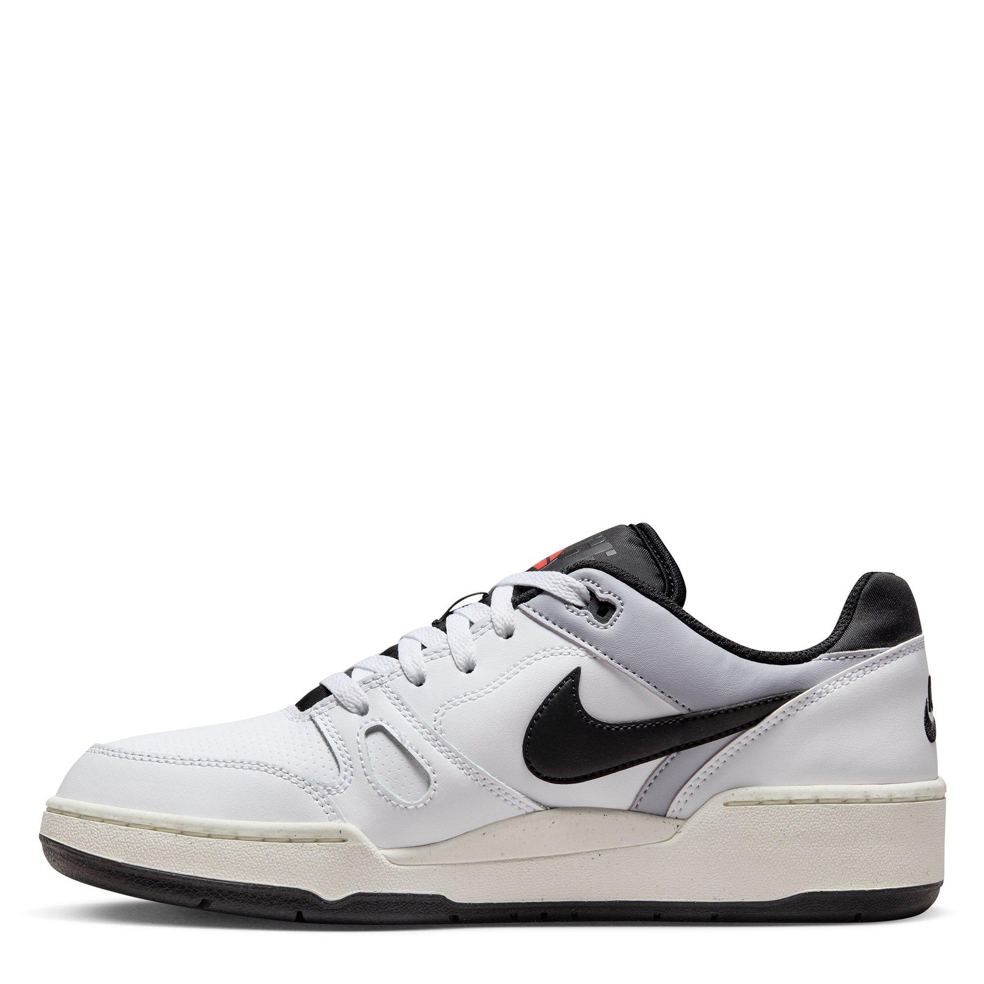 White/Black - Nike - Full Force Low Mens Shoes - 2