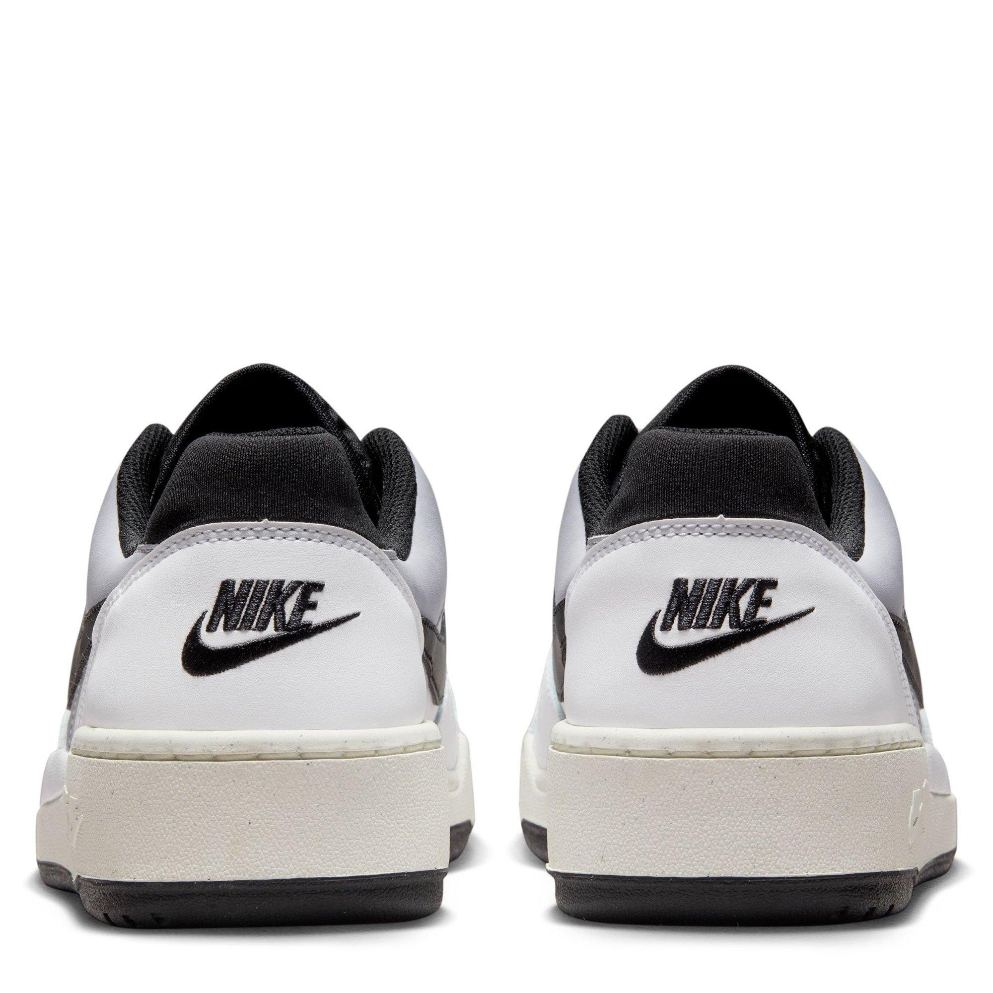 White/Black - Nike - Full Force Low Mens Shoes - 6