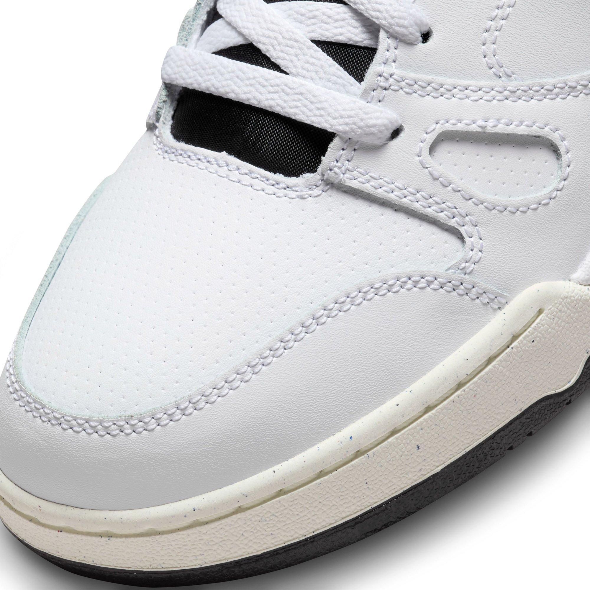 White/Black - Nike - Full Force Low Mens Shoes - 7