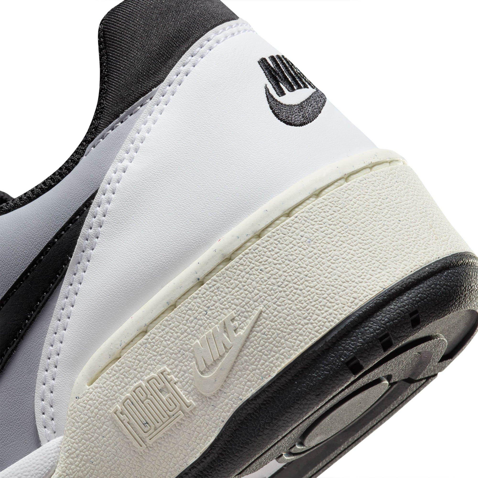 White/Black - Nike - Full Force Low Mens Shoes - 9