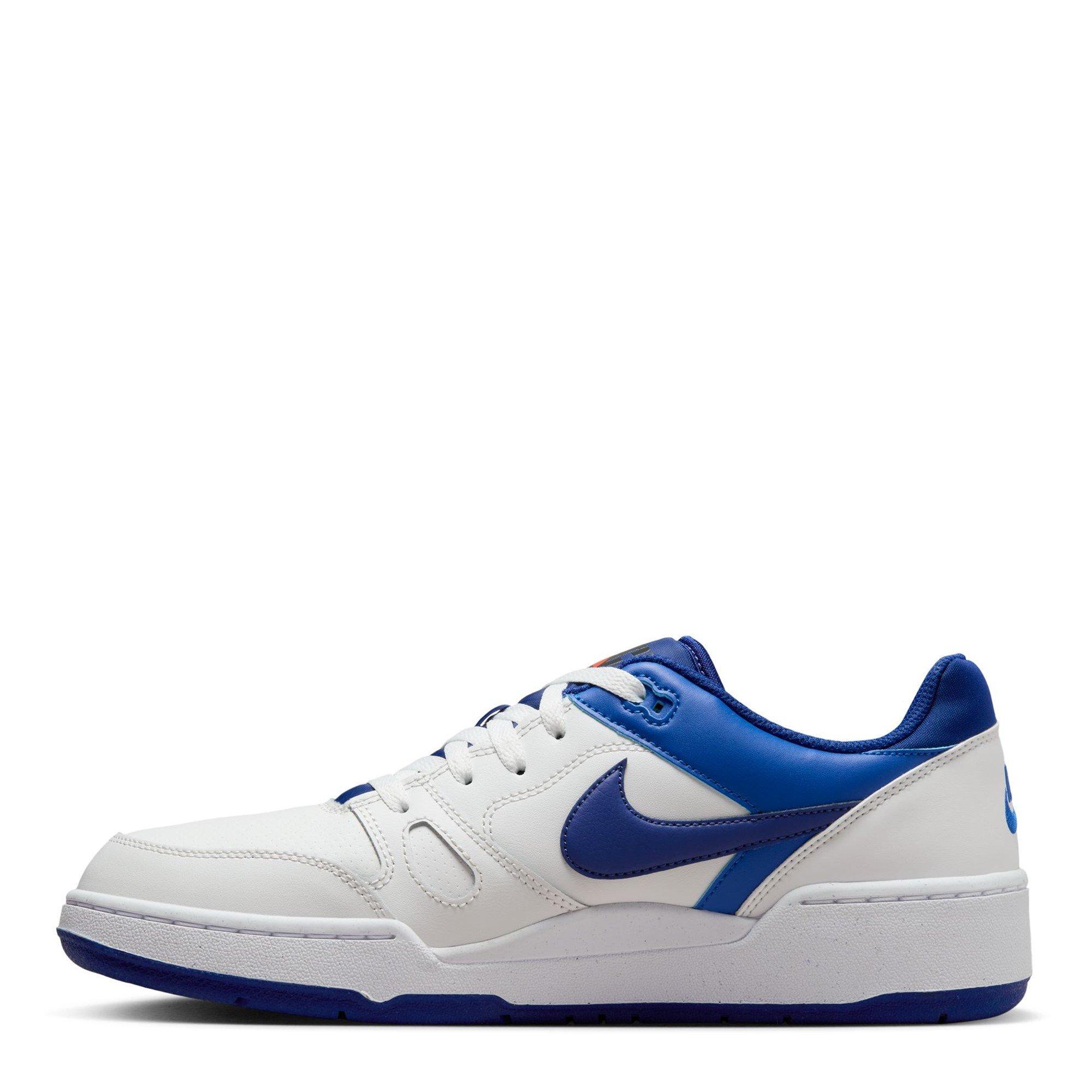 Wht/Royal-Blue - Nike - Full Force Low Mens Shoes - 2