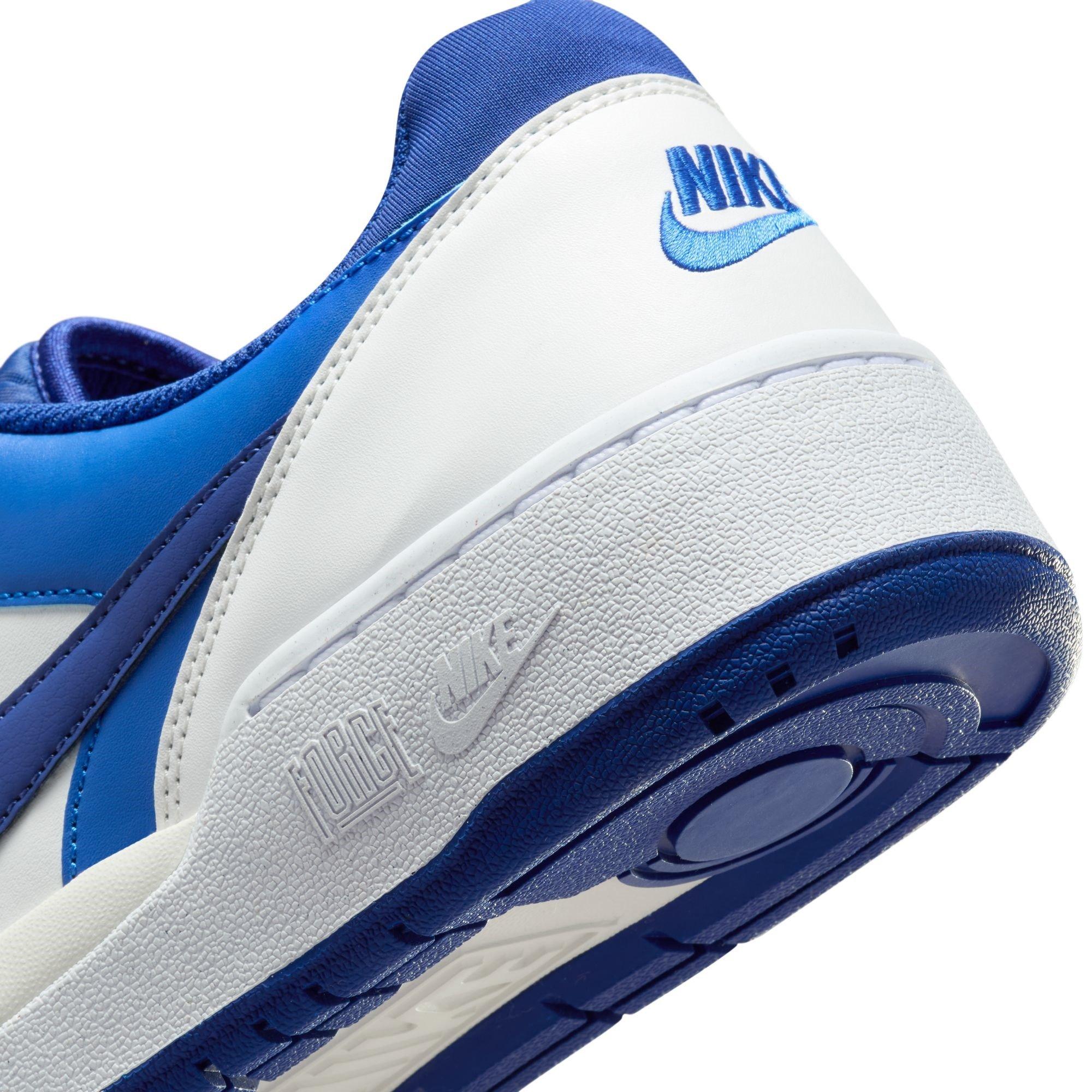 Wht/Royal-Blue - Nike - Full Force Low Mens Shoes - 8