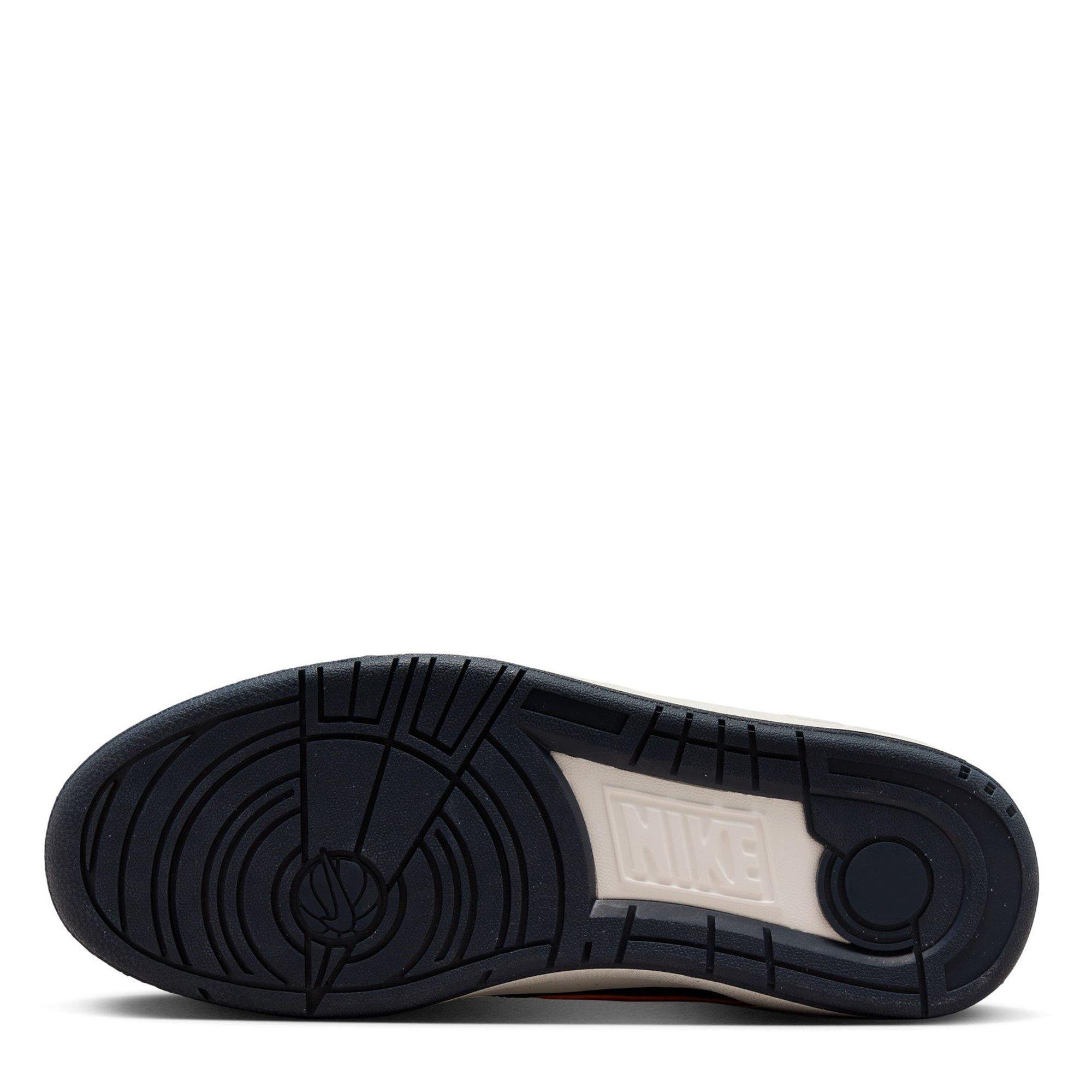 Obsidian/Orange - Nike - Full Force Low Mens Shoes - 6