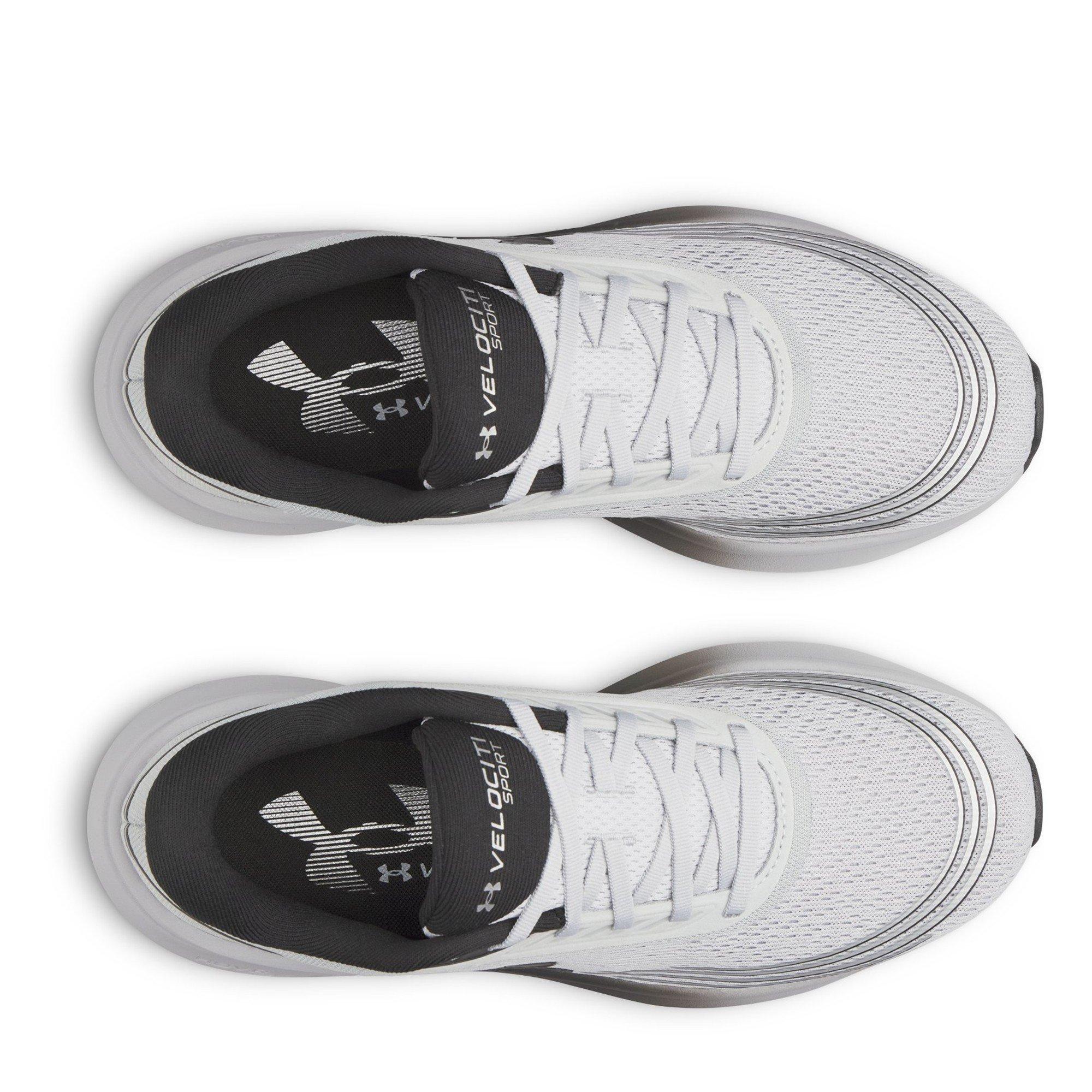 Mod Gray/Black - Under Armour - Velociti Sport Mens Running Shoes - 4