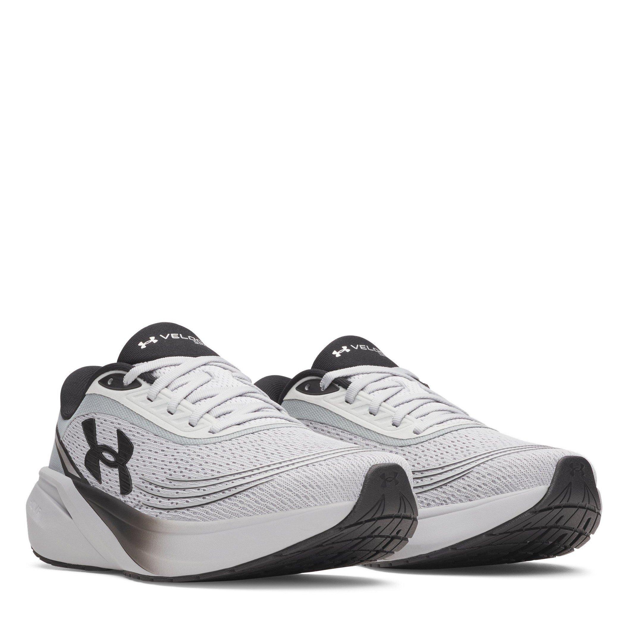 Mod Gray/Black - Under Armour - Velociti Sport Mens Running Shoes - 5