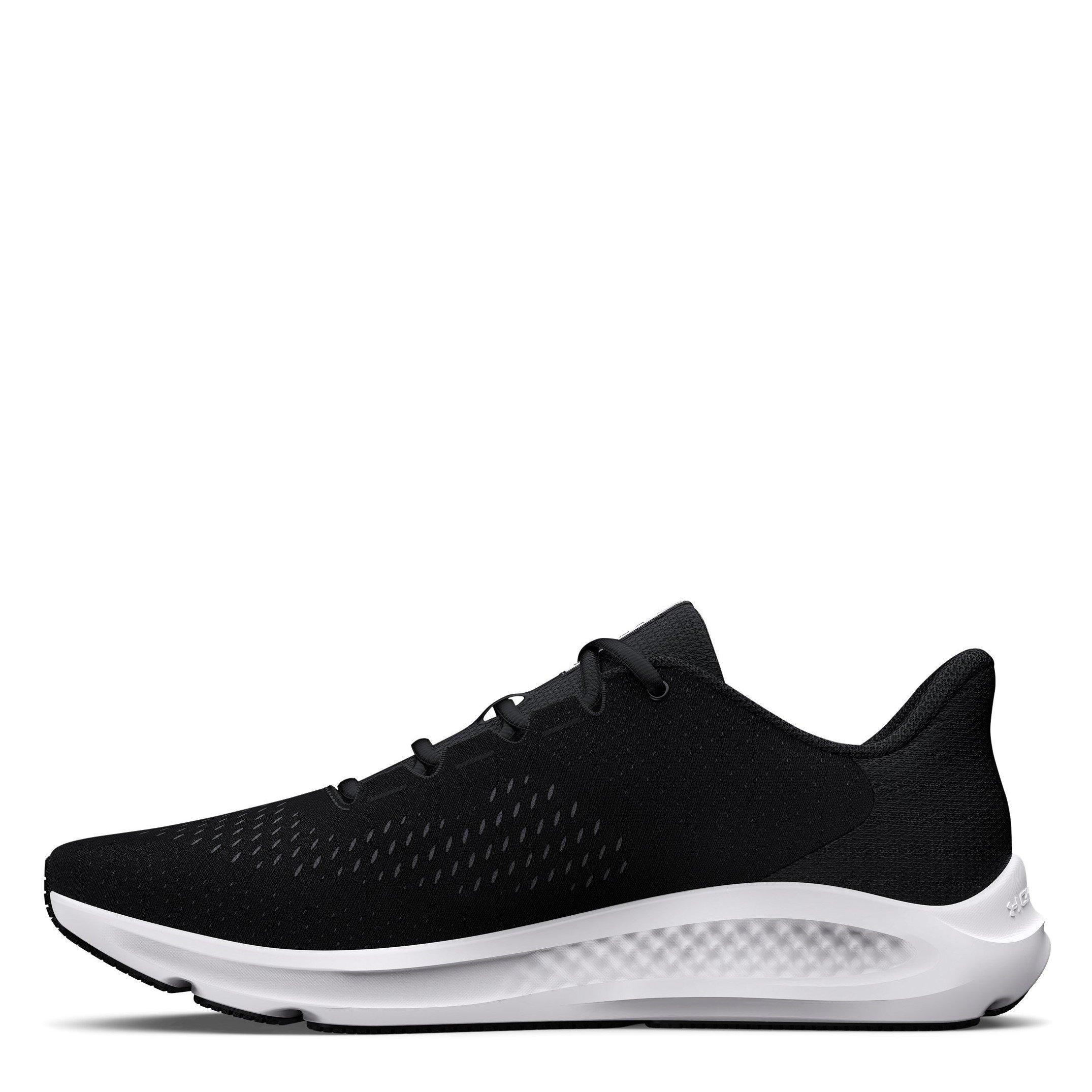 Nero/Bianco - Under Armour - Charged Pursuit 3 Big Logo Running Shoes Mens - 2