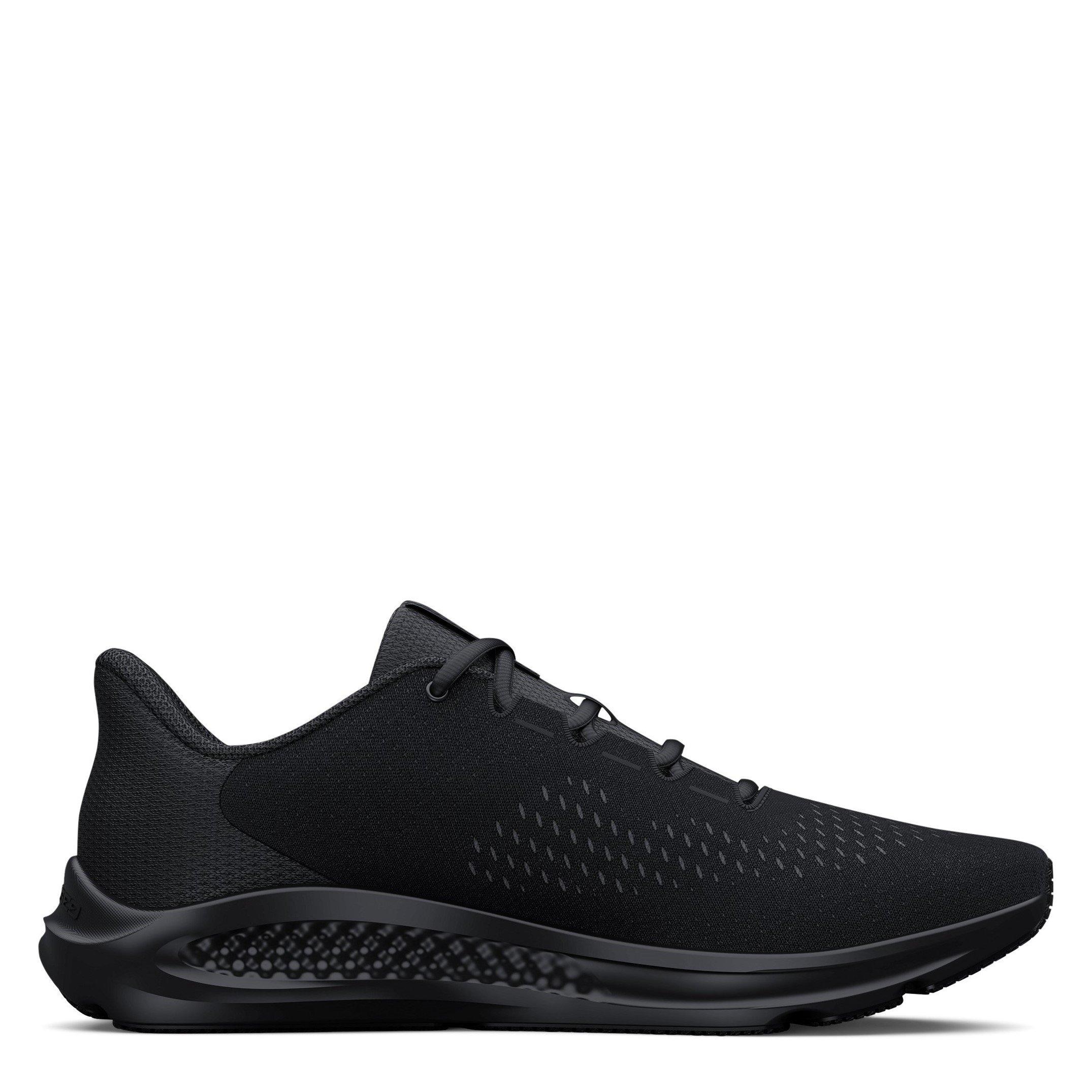 Triple Black - Under Armour - Charged Pursuit 3 Big Logo Running Shoes Mens - 6