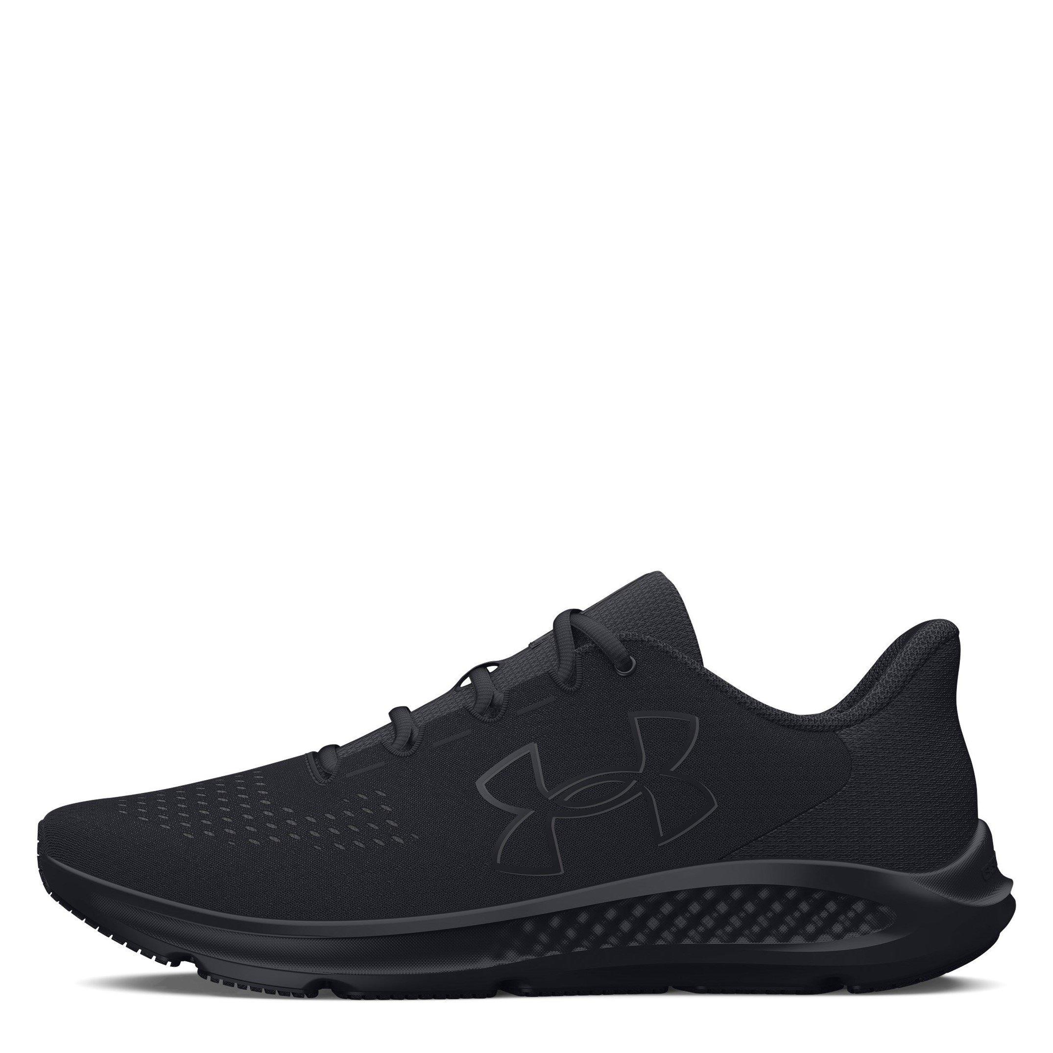 Triple Black - Under Armour - Charged Pursuit 3 Big Logo Running Shoes Mens - 7