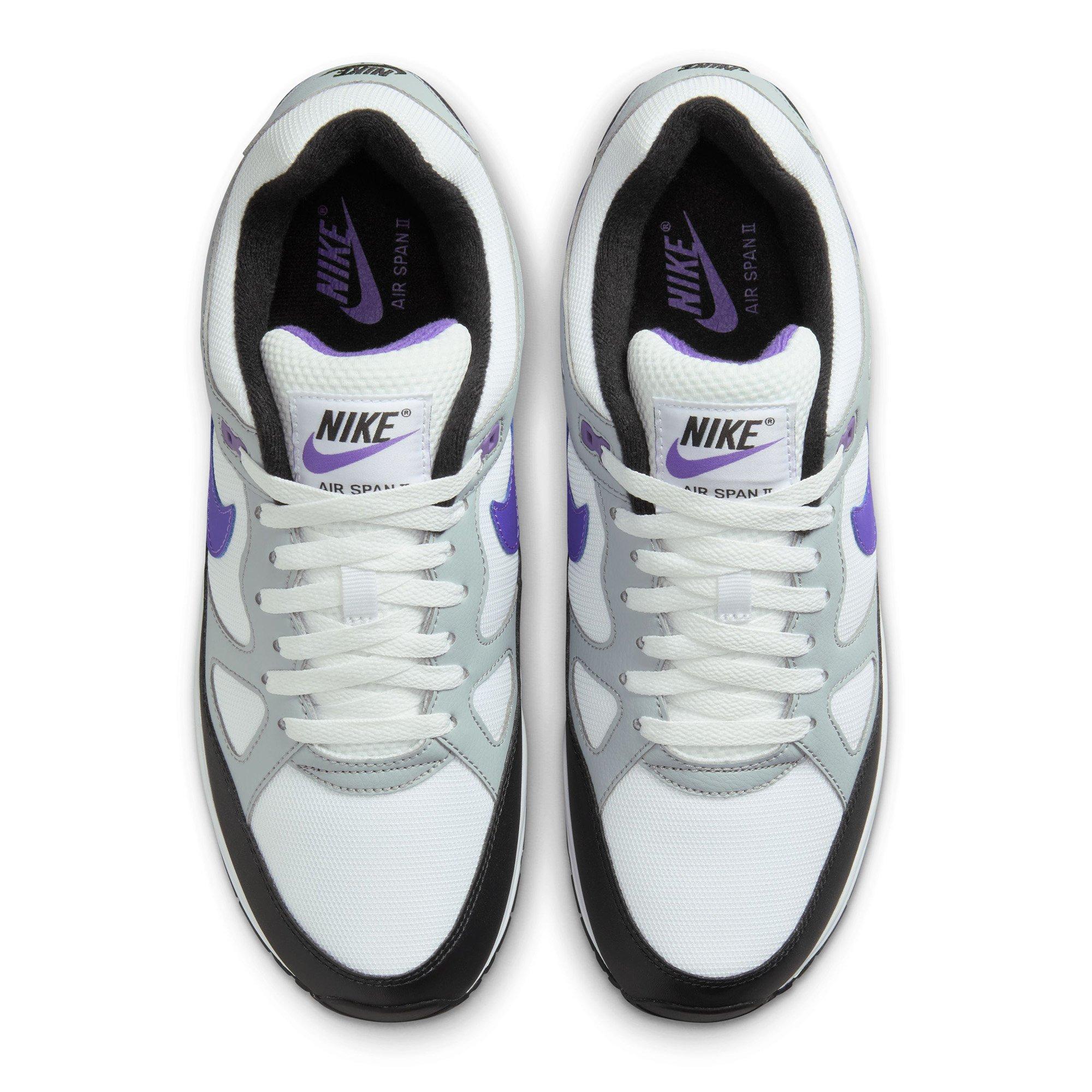 Wht/Purp/Blk - Nike - Air Span 2 Mens Shoes - 4