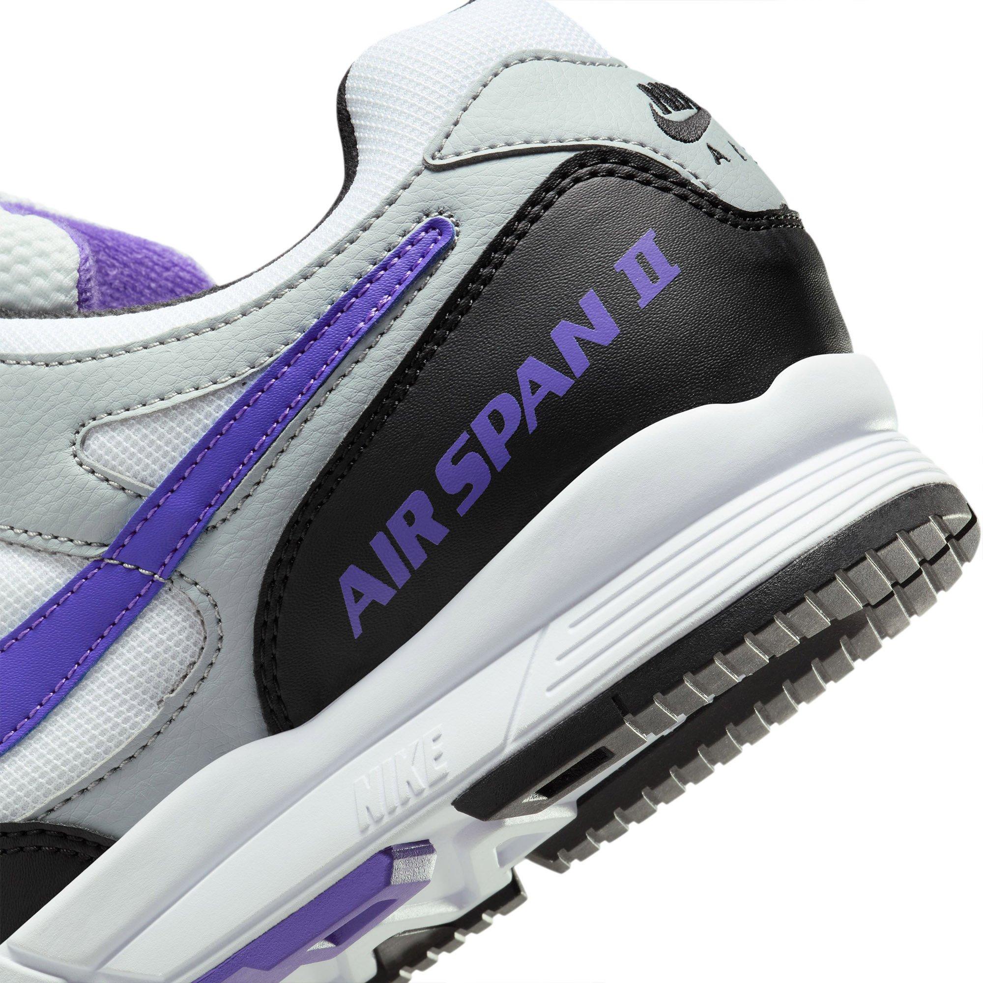 Wht/Purp/Blk - Nike - Air Span 2 Mens Shoes - 8