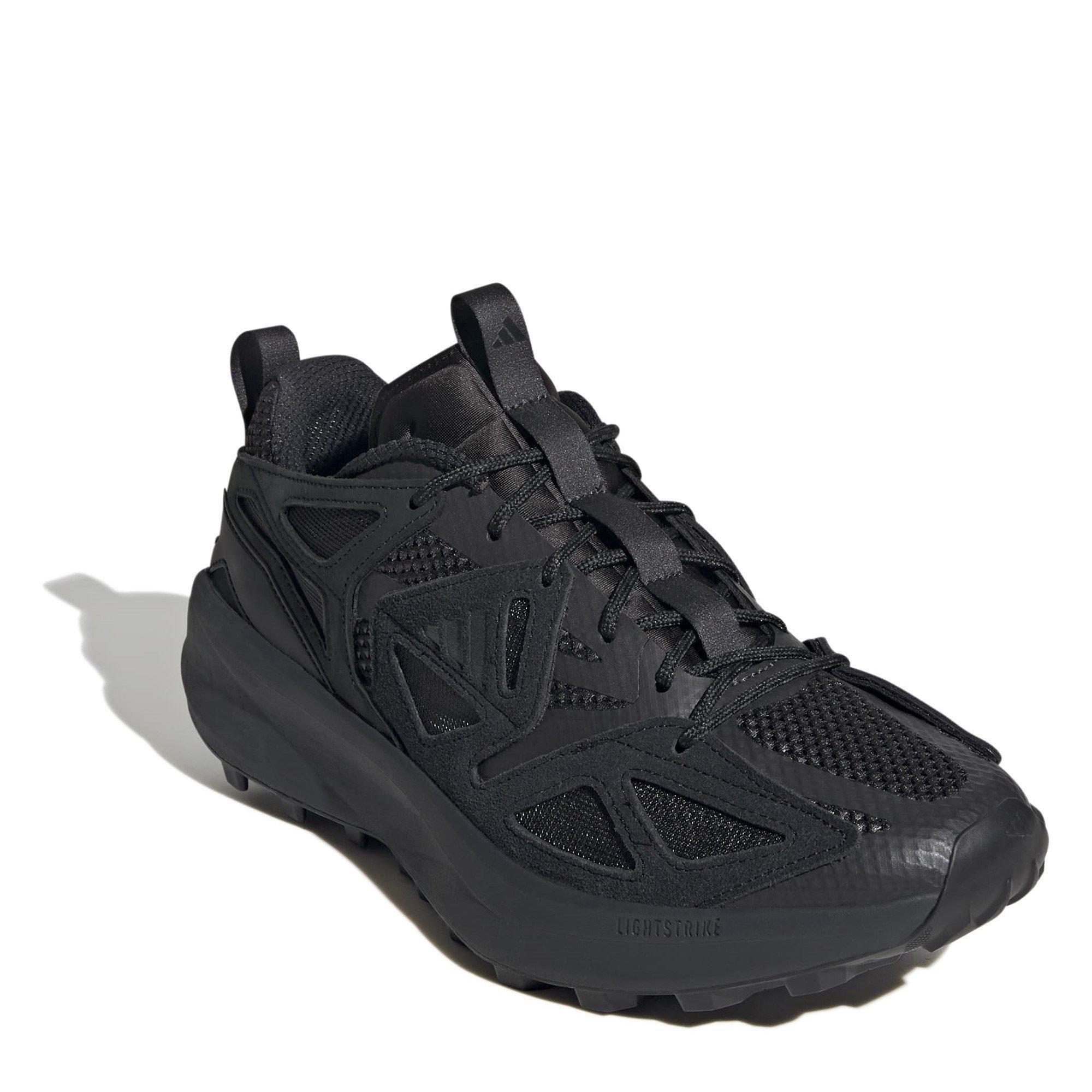 Black/Carbon - adidas - Kantai Trail Shoes Mens - 3